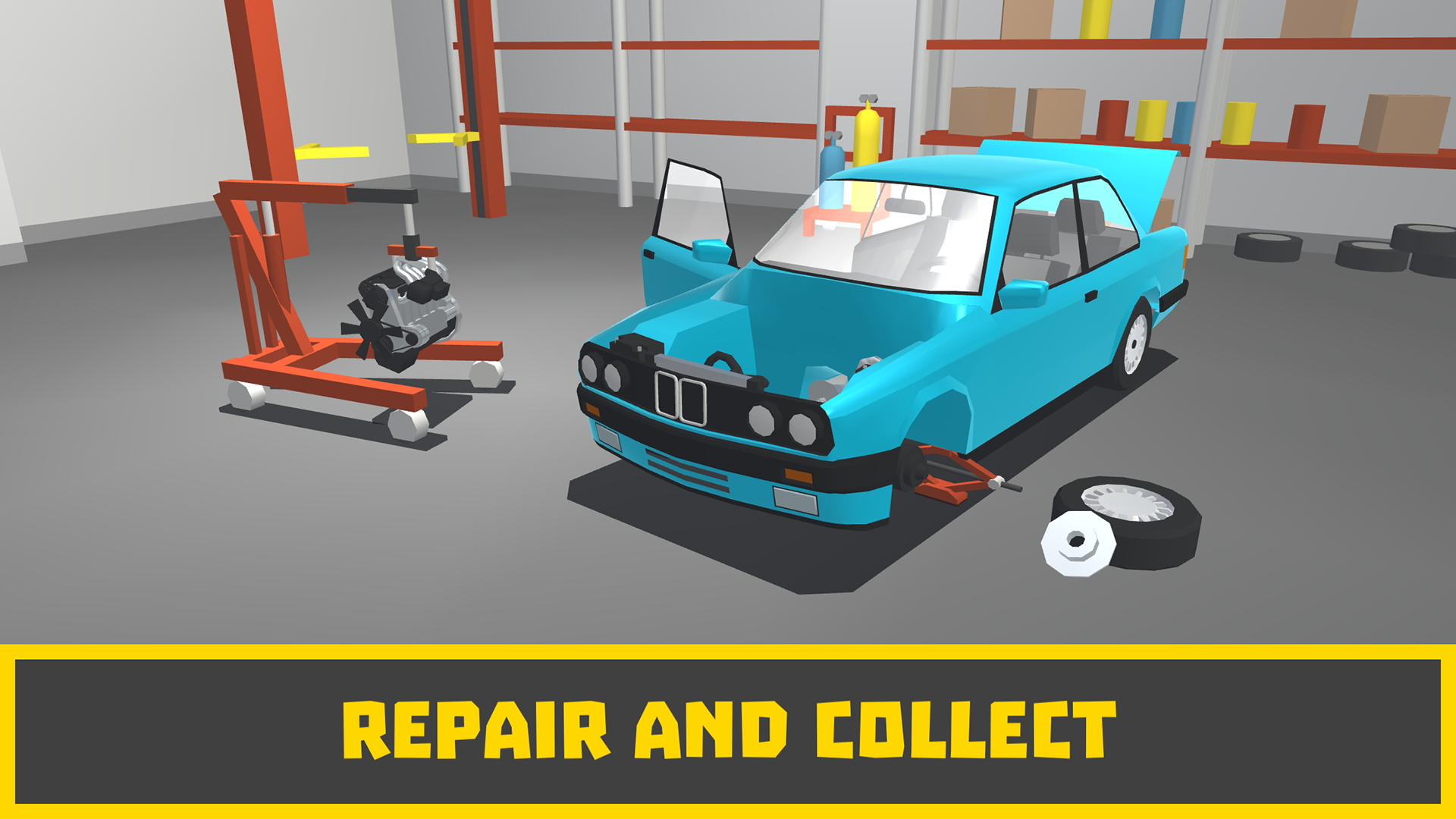 اسکرین شات 1 بازی Retro Garage - Car Mechanic