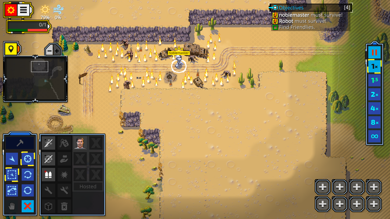 اسکرین شات 2 بازی Retro Commander