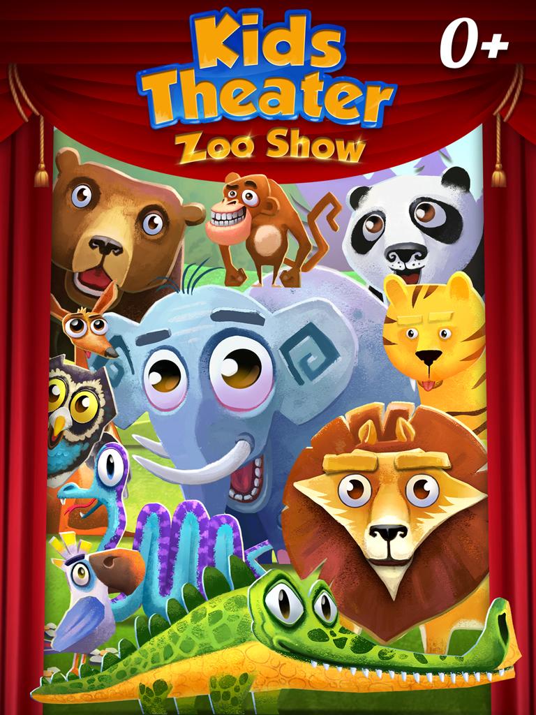 اسکرین شات 1 بازی Kids Theater: Zoo Show