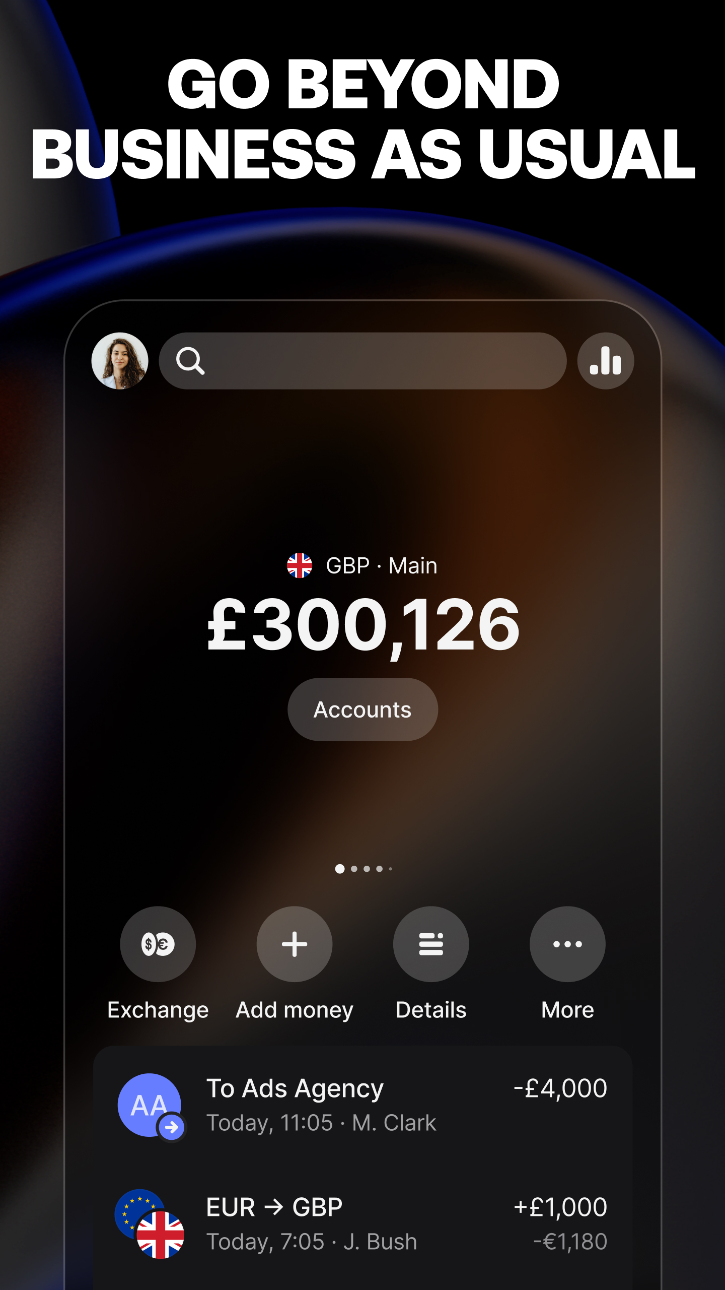 اسکرین شات 1 برنامه Revolut Business