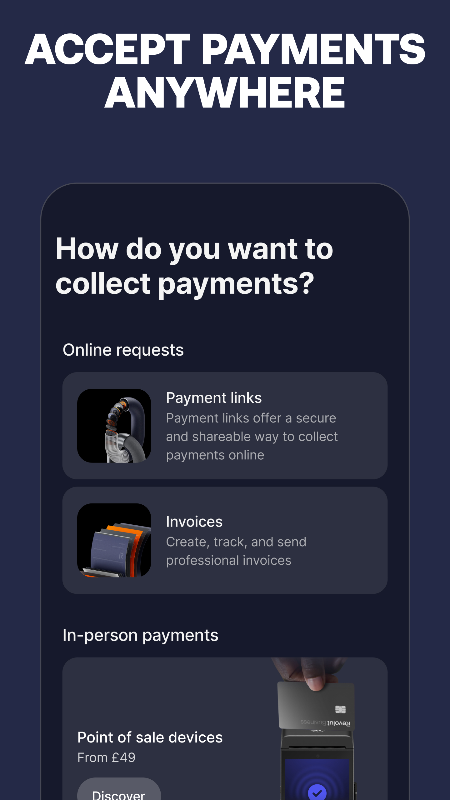 اسکرین شات 6 برنامه Revolut Business