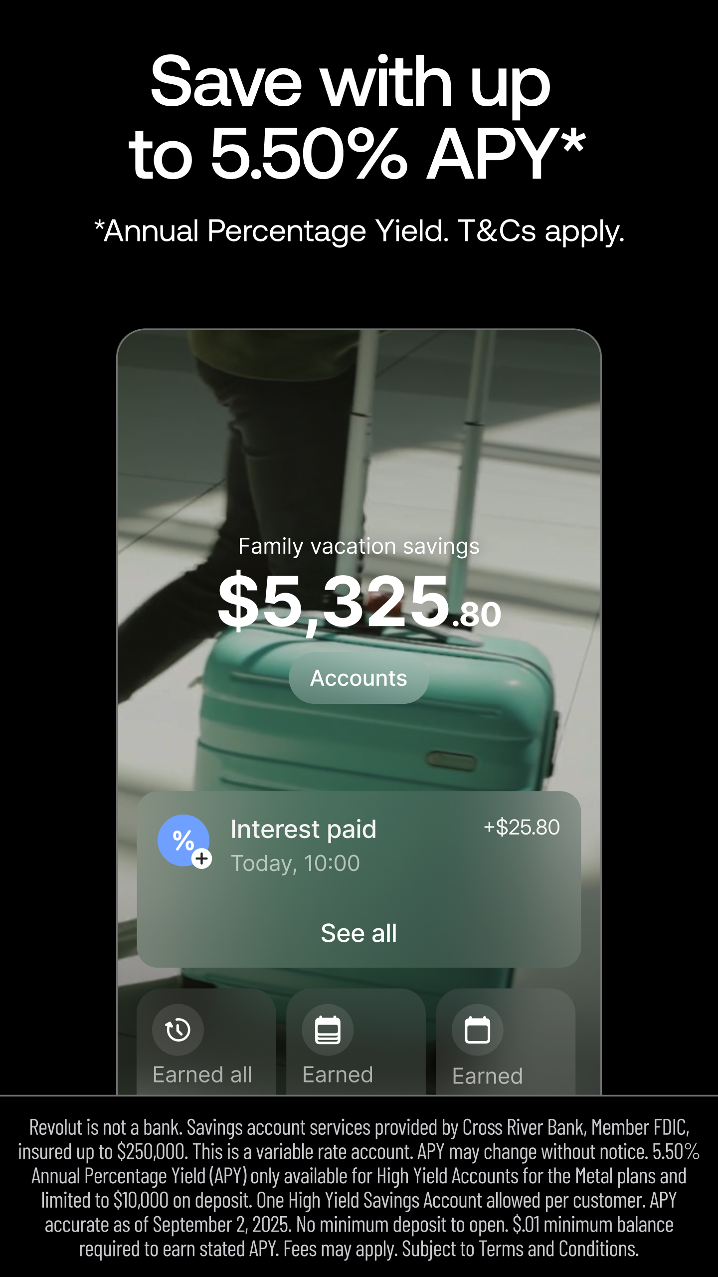 اسکرین شات 2 برنامه Revolut: Spend, Save, Trade