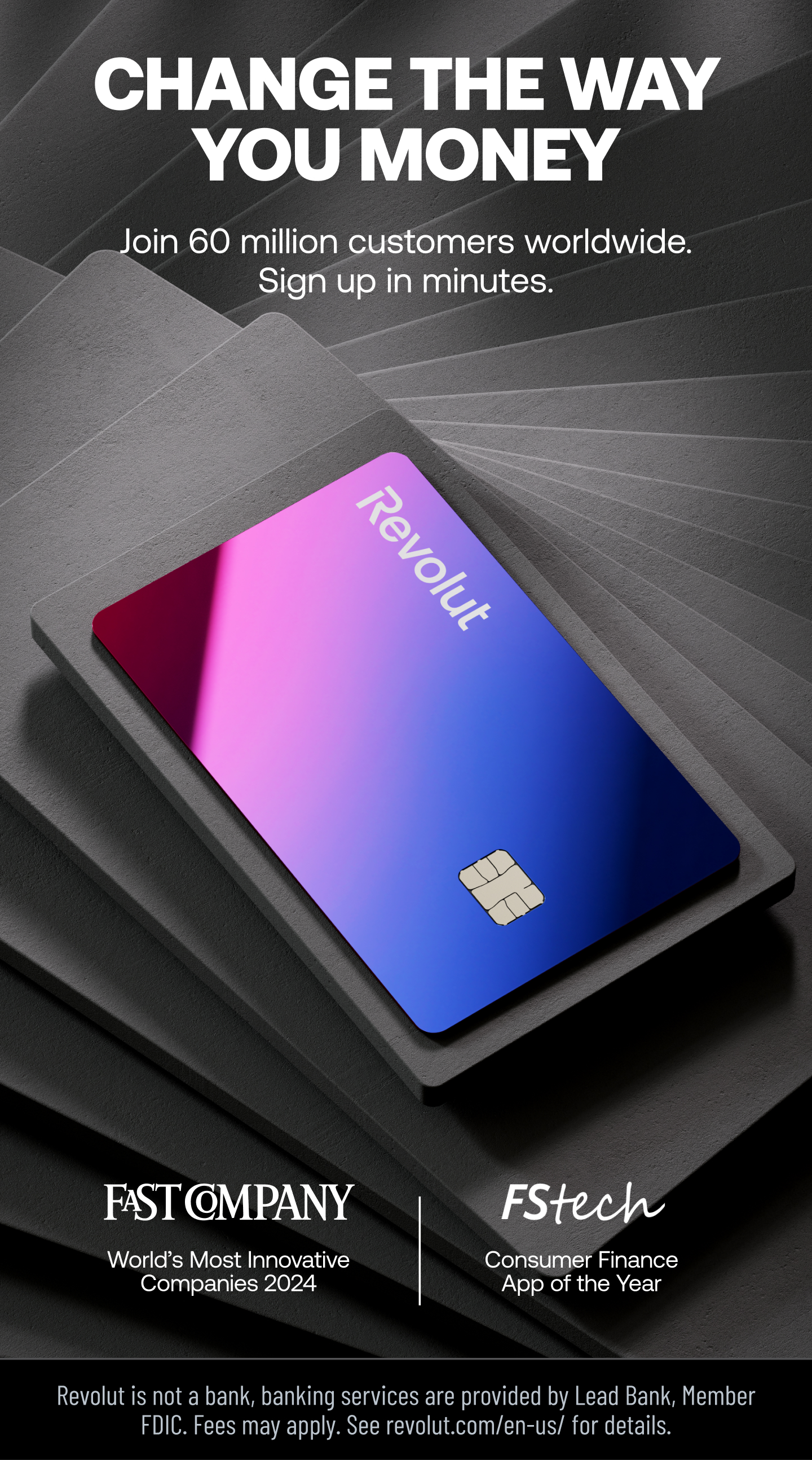 اسکرین شات 1 برنامه Revolut