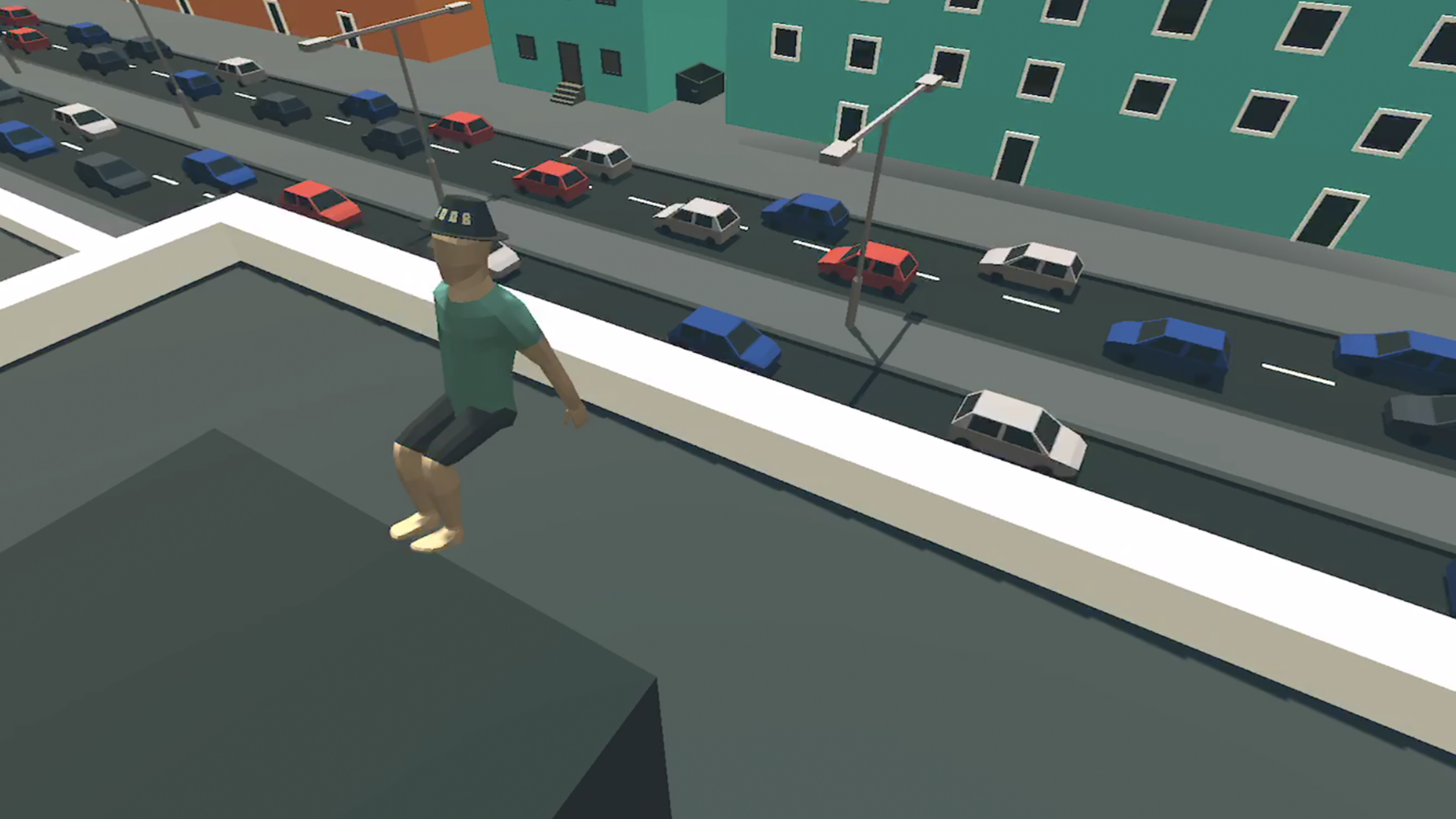اسکرین شات 2 بازی Flip Trickster - Parkour Simul