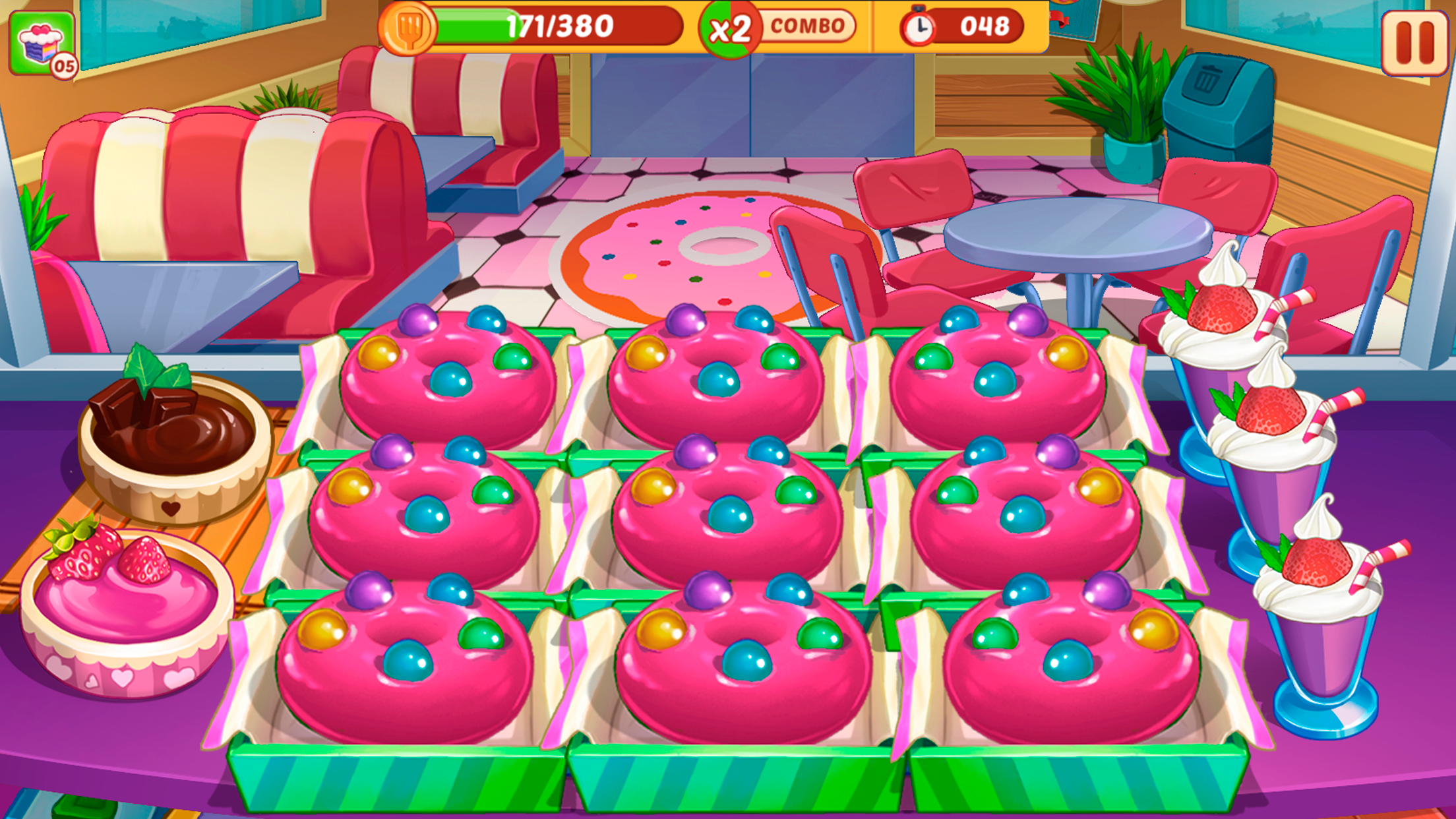 اسکرین شات 1 بازی Crazy Restaurant: Cooking Chef