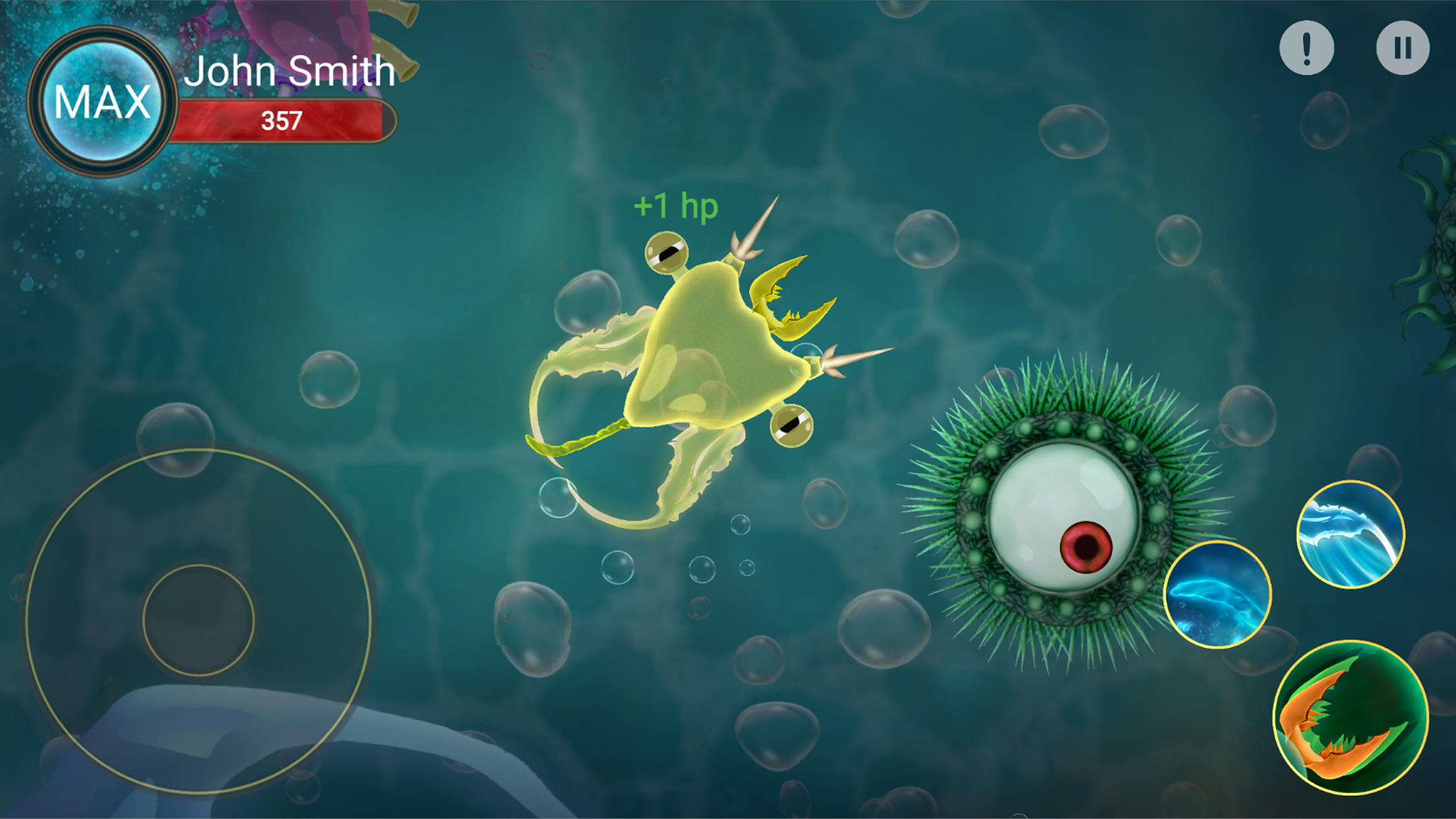 اسکرین شات 2 بازی Spore Evolution–Microbes World