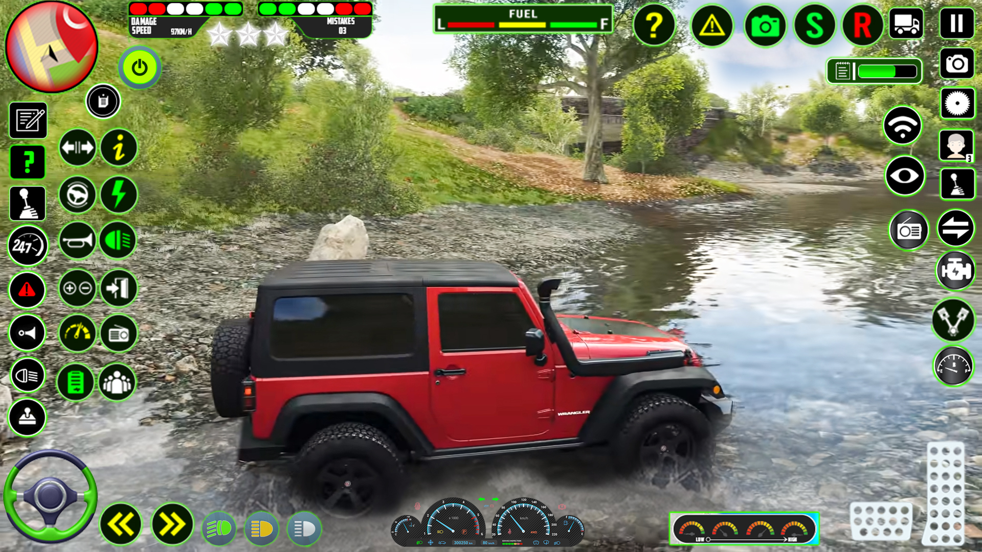 اسکرین شات 4 بازی Offroad Jeep Driving Sim 3D