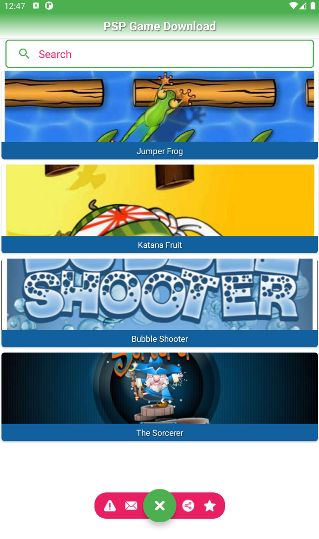 اسکرین شات 8 برنامه PSP DOWNLOAD: Emulator and Game Premium