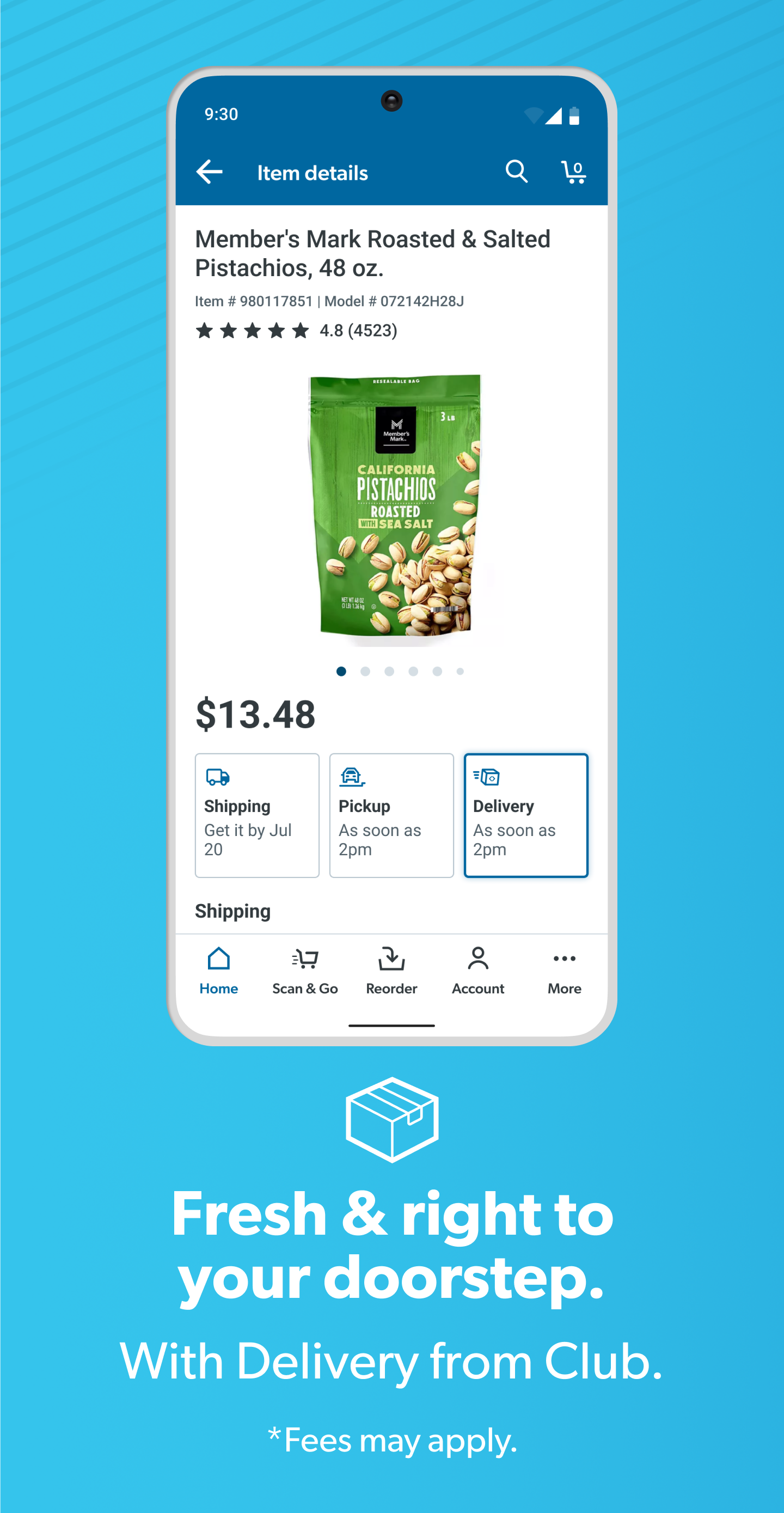 اسکرین شات 5 برنامه Sam’s Club: Shopping made easy