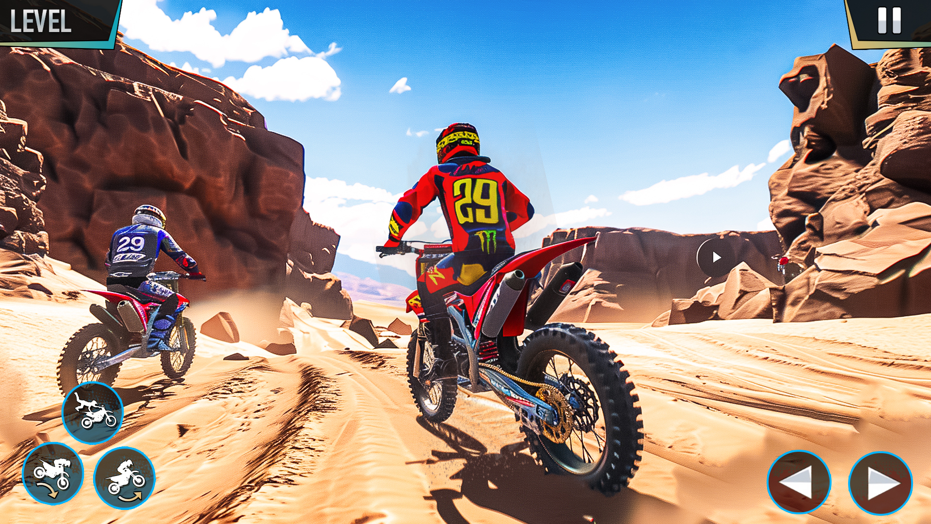 اسکرین شات 1 بازی Dirt Bike Race Motocross Games