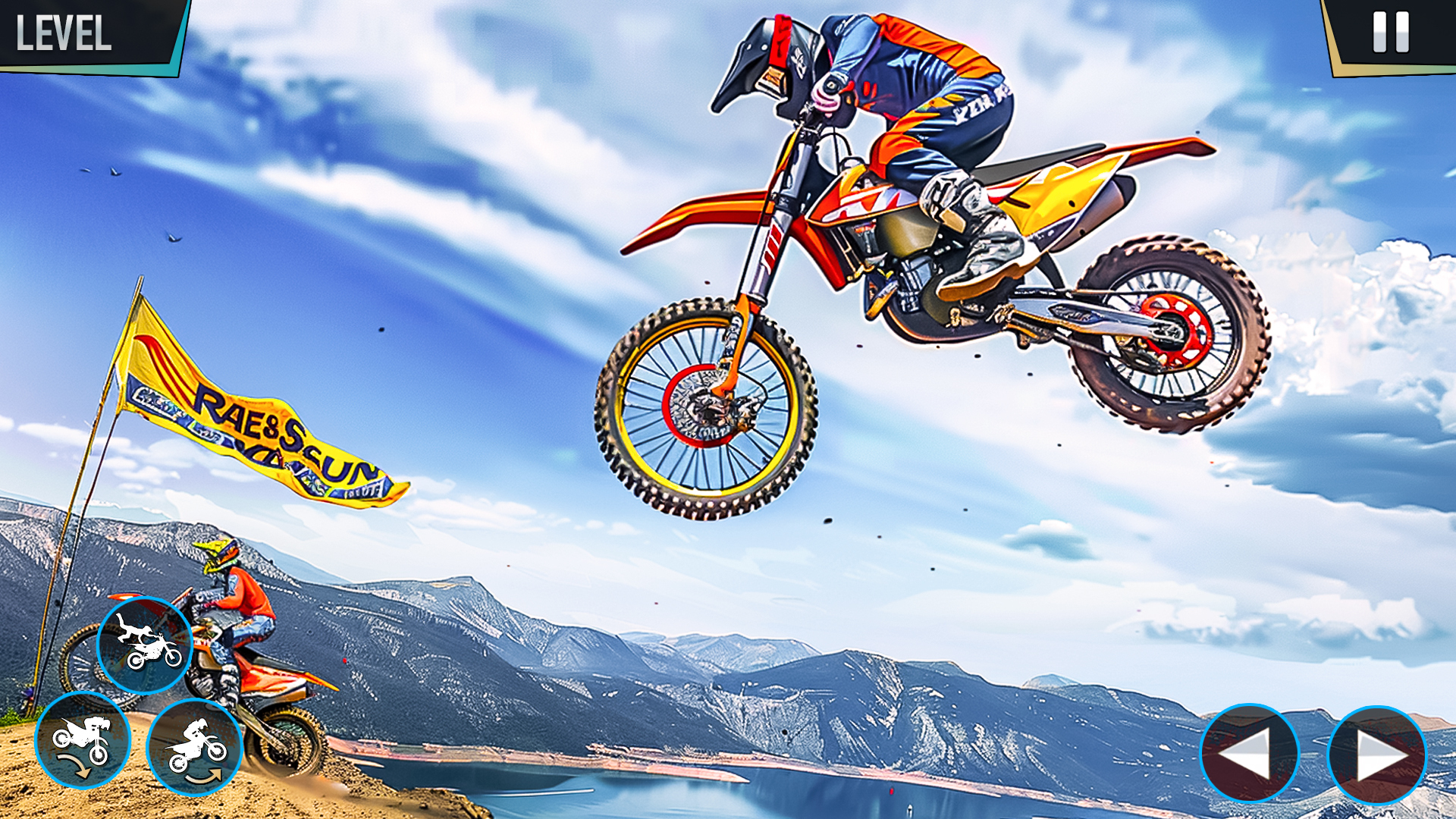 اسکرین شات 2 بازی Dirt Bike Race Motocross Games