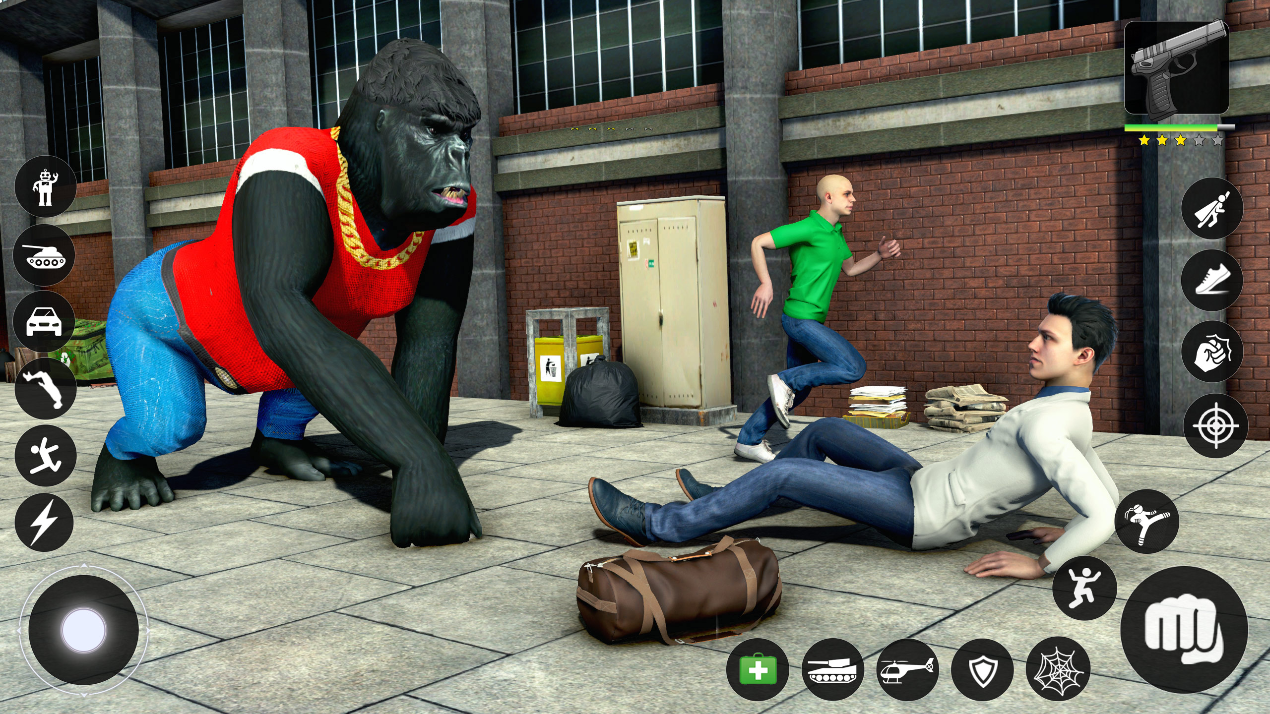 اسکرین شات 4 بازی Gorilla Fighting: Hero Game
