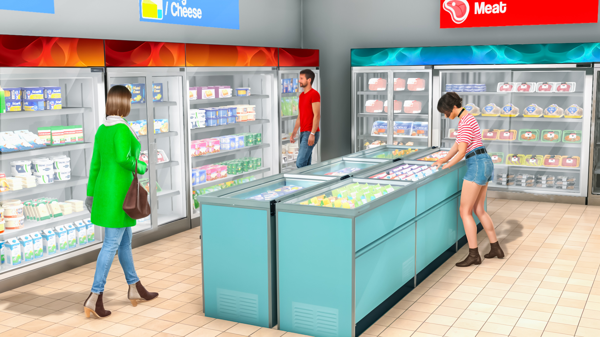 اسکرین شات 4 بازی Supermarket Factory Simulator