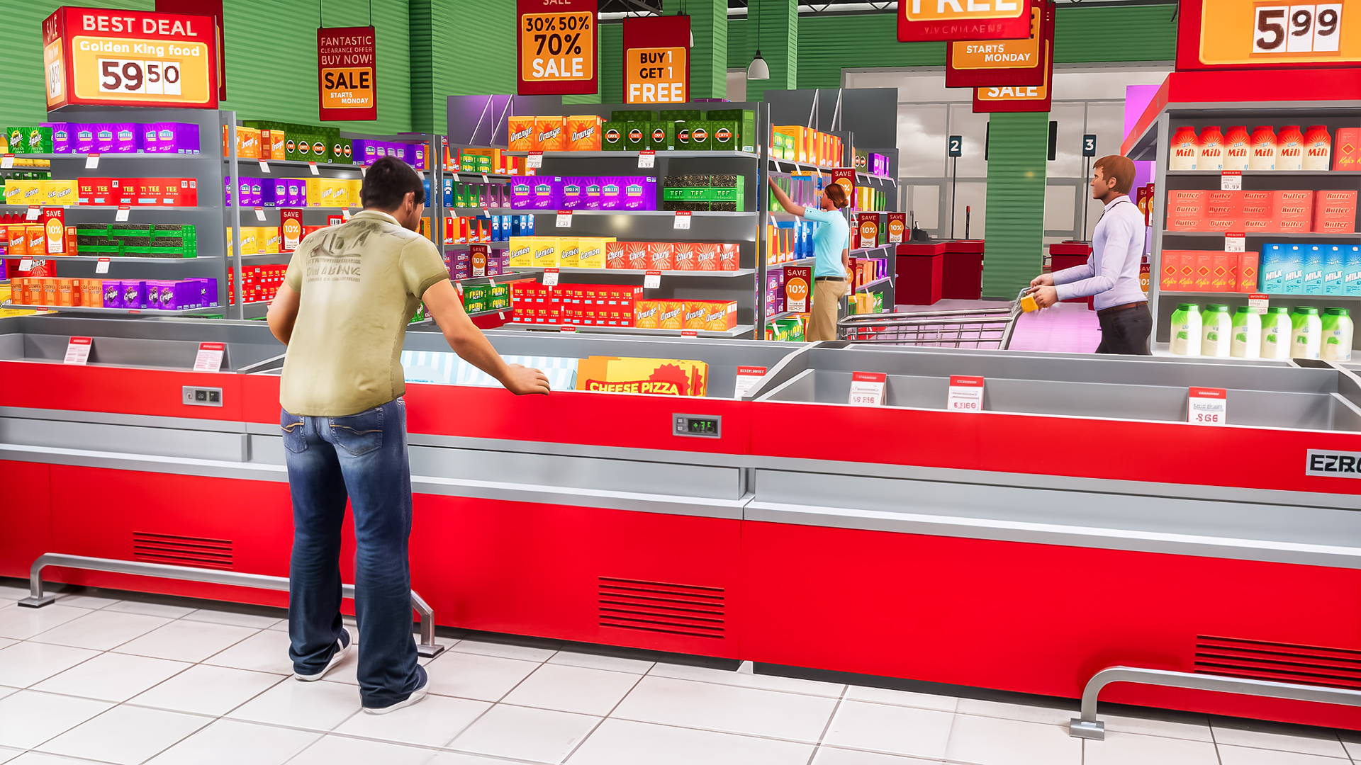اسکرین شات 6 بازی Supermarket Factory Simulator