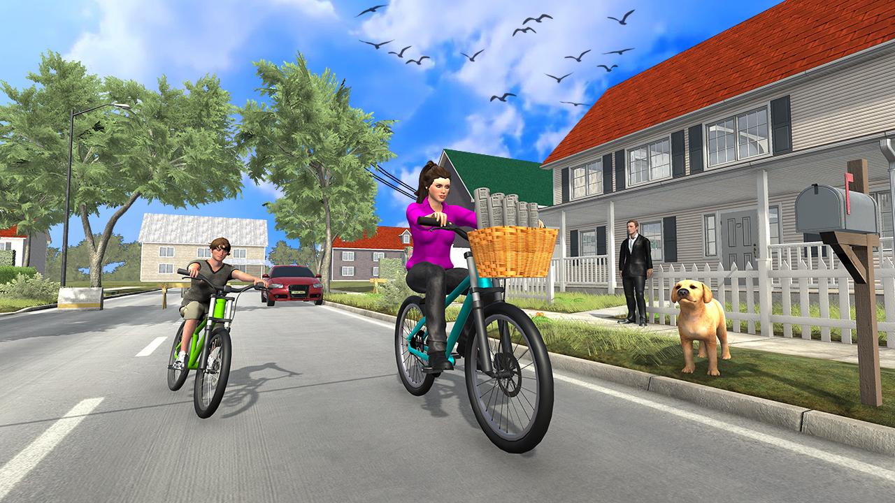 اسکرین شات 5 بازی Working Mom Paper Girl: Virtual Mother Family Game