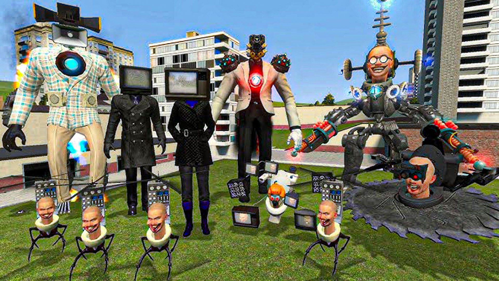 اسکرین شات 6 بازی Toilet Game: Camera vs Skibd