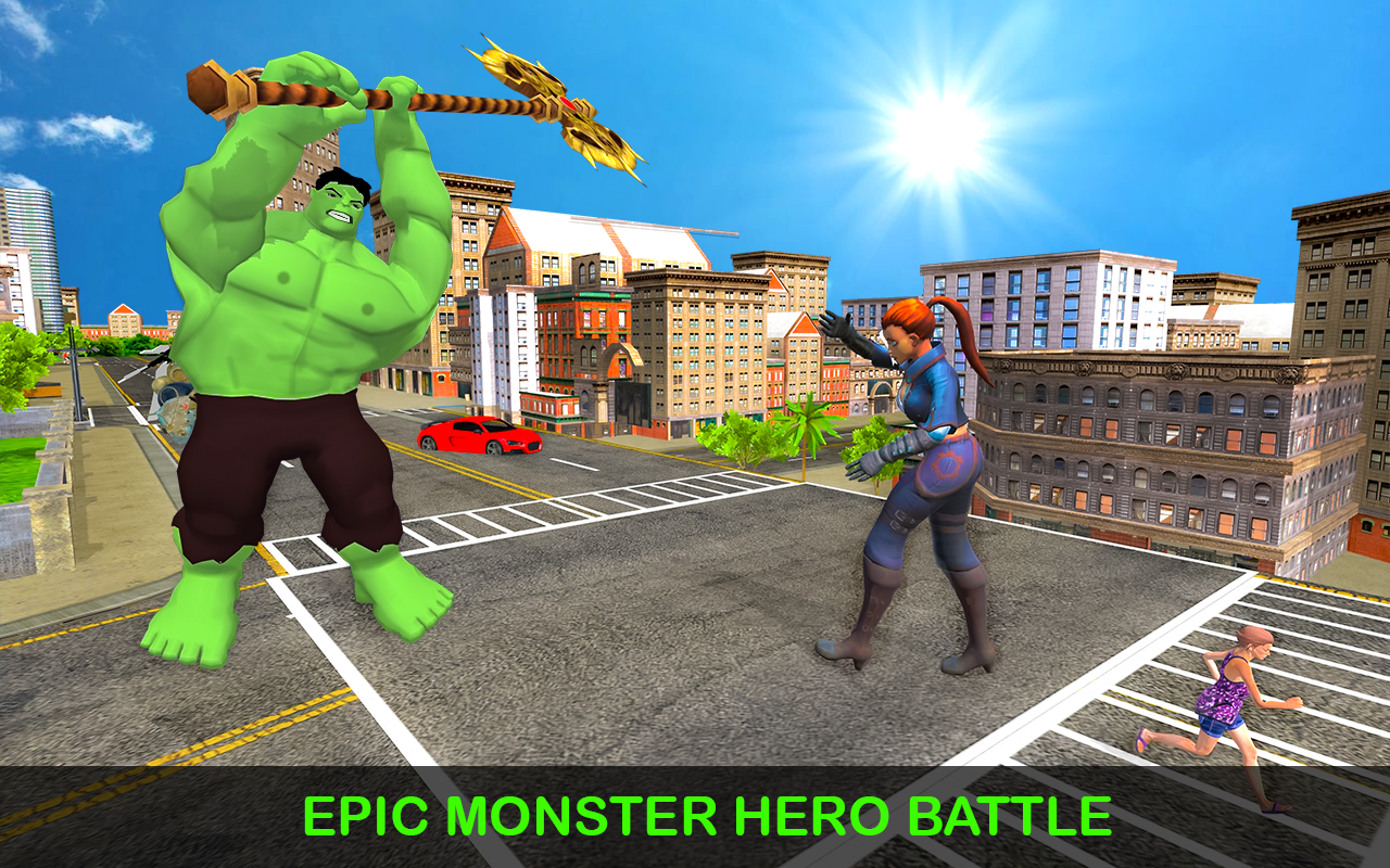 اسکرین شات 3 برنامه Incredible Monster Hero Games