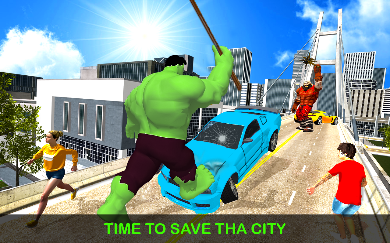 اسکرین شات 2 برنامه Incredible Monster Hero Games