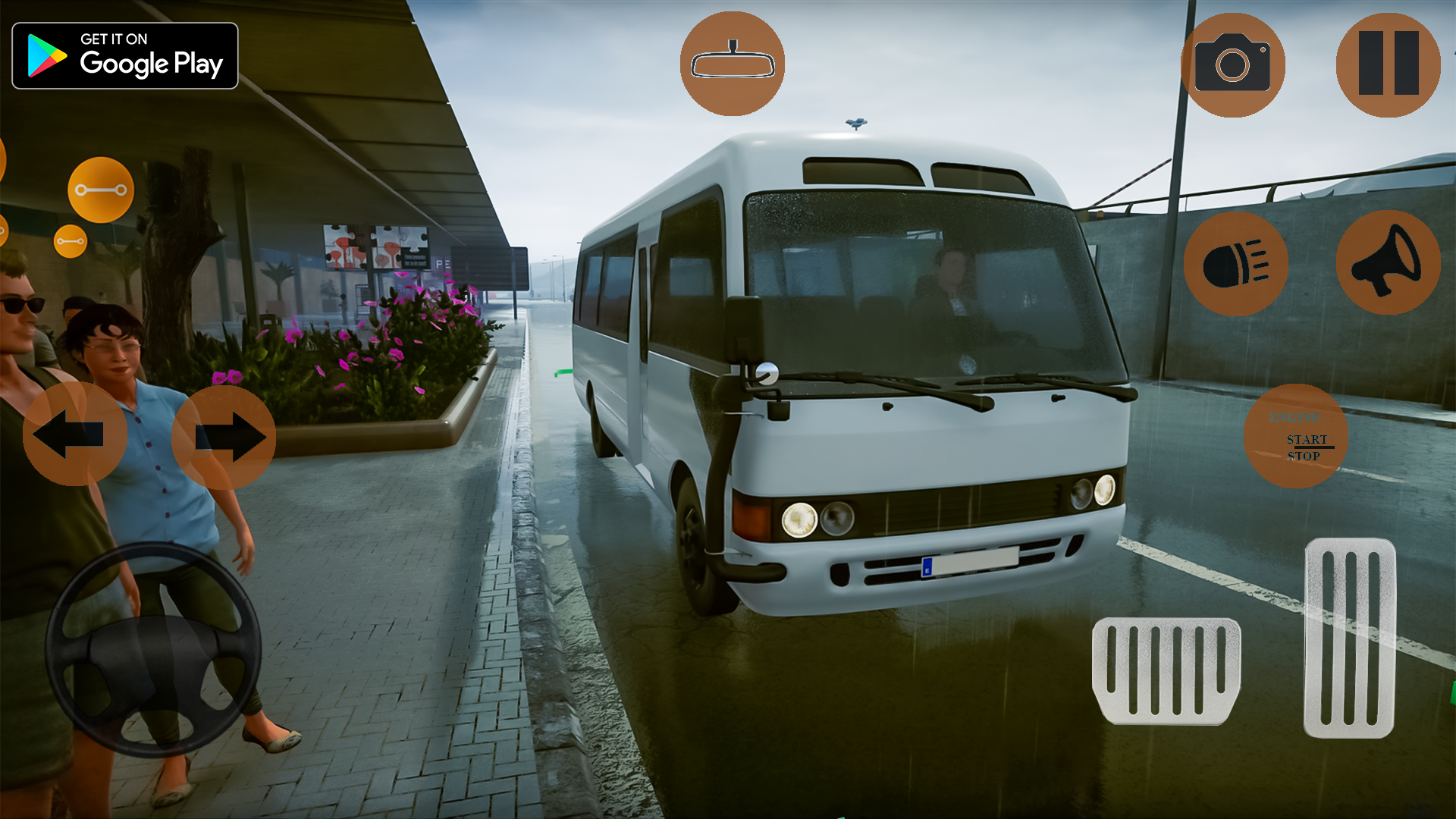 اسکرین شات 3 بازی Minibus Simulator City Bus