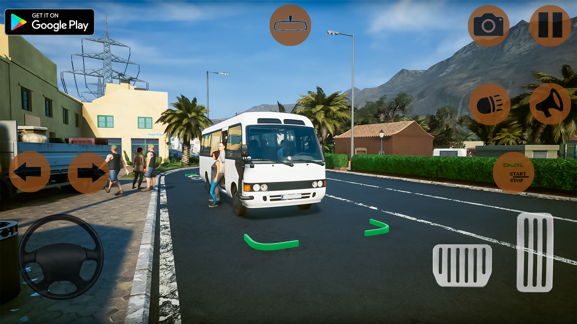 اسکرین شات 2 بازی Minibus Simulator City Bus
