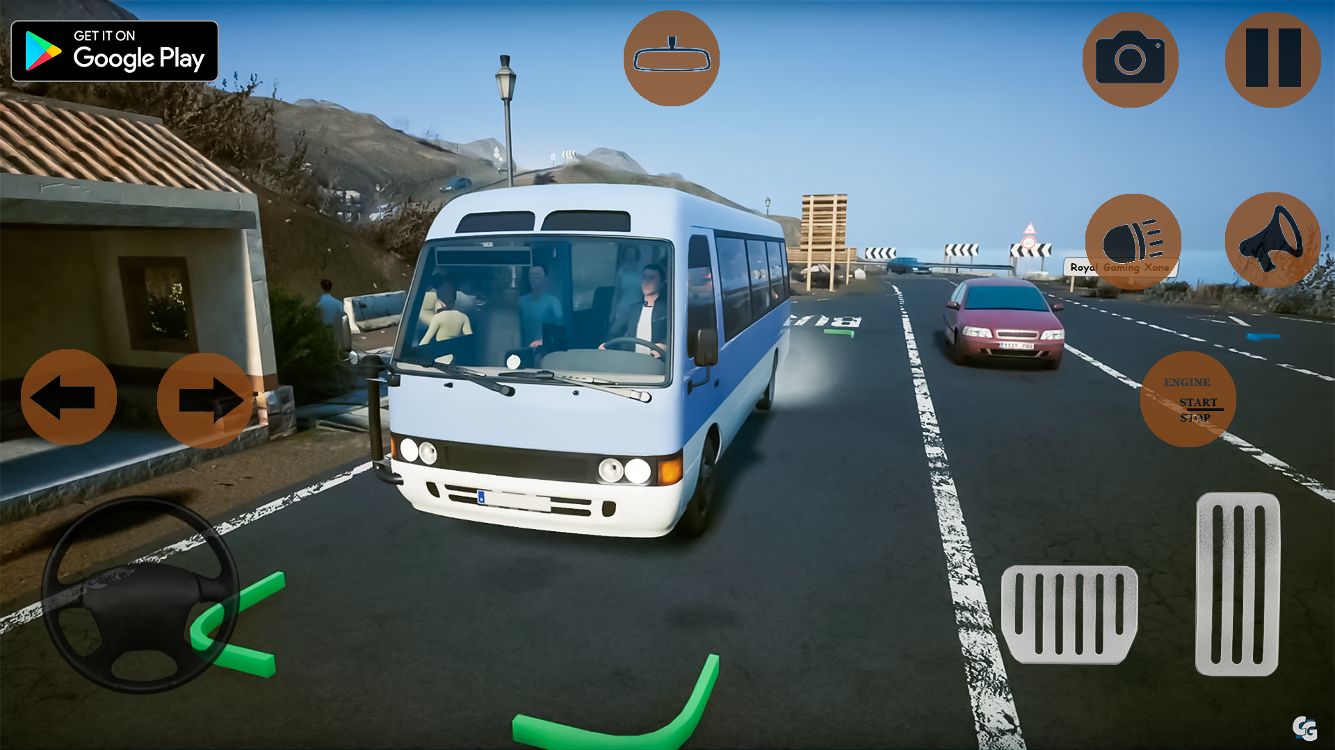 اسکرین شات 4 بازی Minibus Simulator City Bus