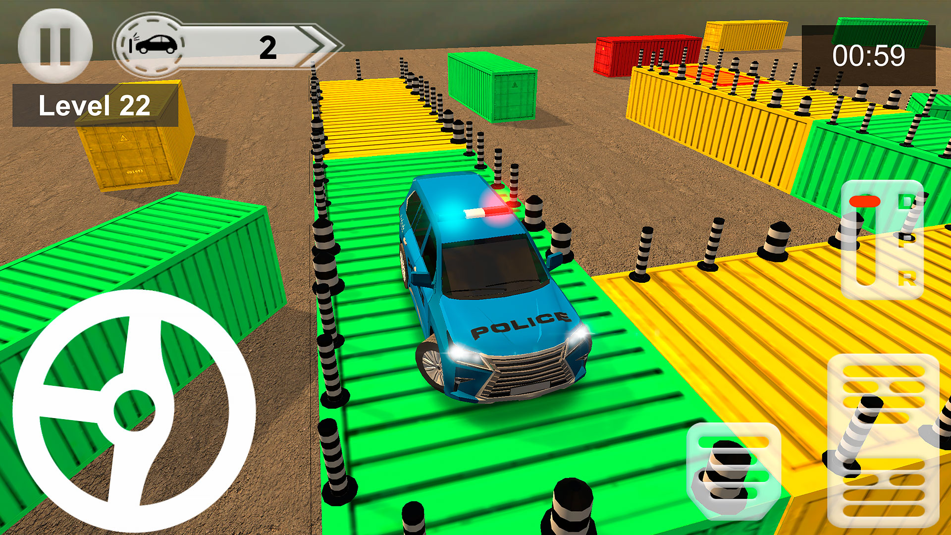 اسکرین شات 3 بازی Police Car Games Car Simulator