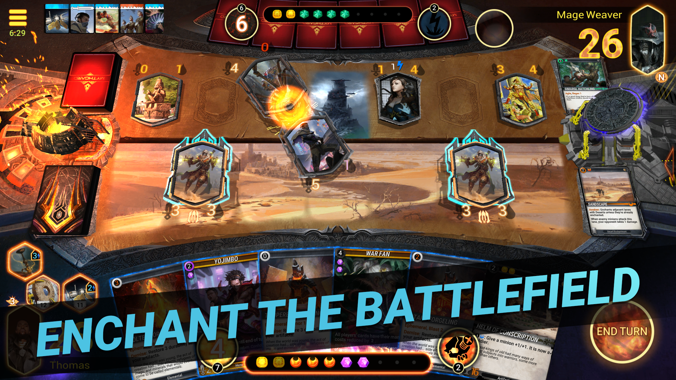 اسکرین شات 2 بازی Mythgard CCG