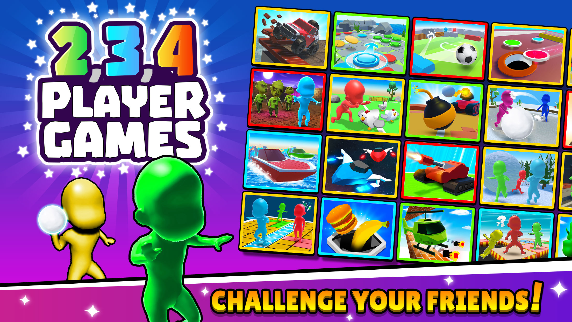 اسکرین شات 1 بازی TwoPlayerGames 2 3 4 Player
