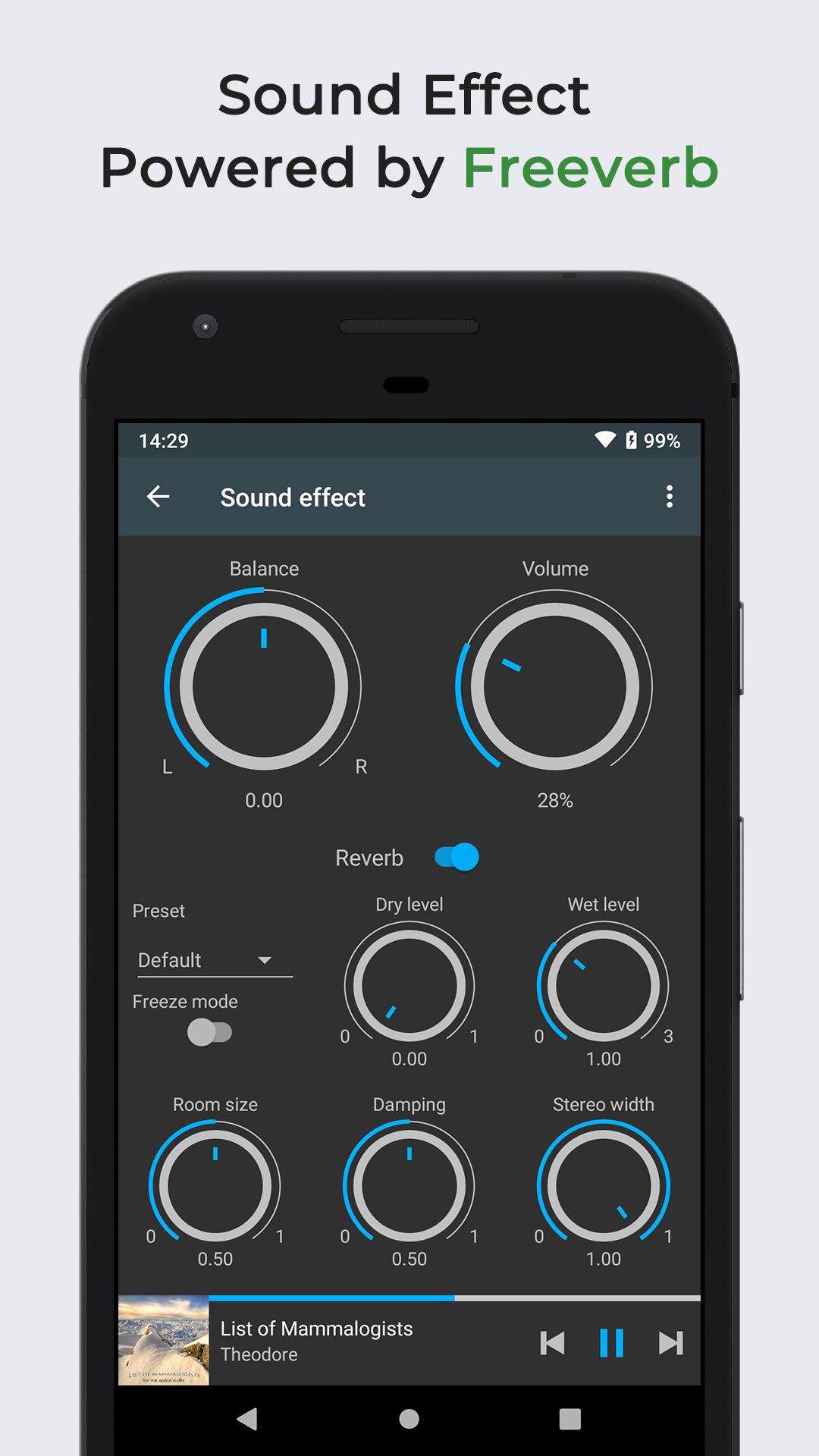 اسکرین شات 8 برنامه Omnia Music Player