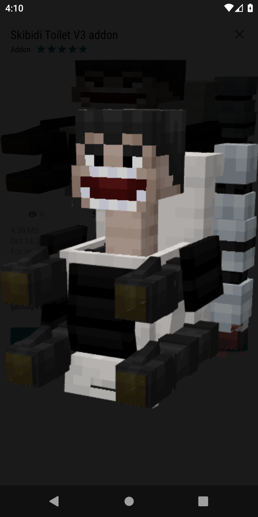 اسکرین شات 2 برنامه Addons & Mods for Minecraft