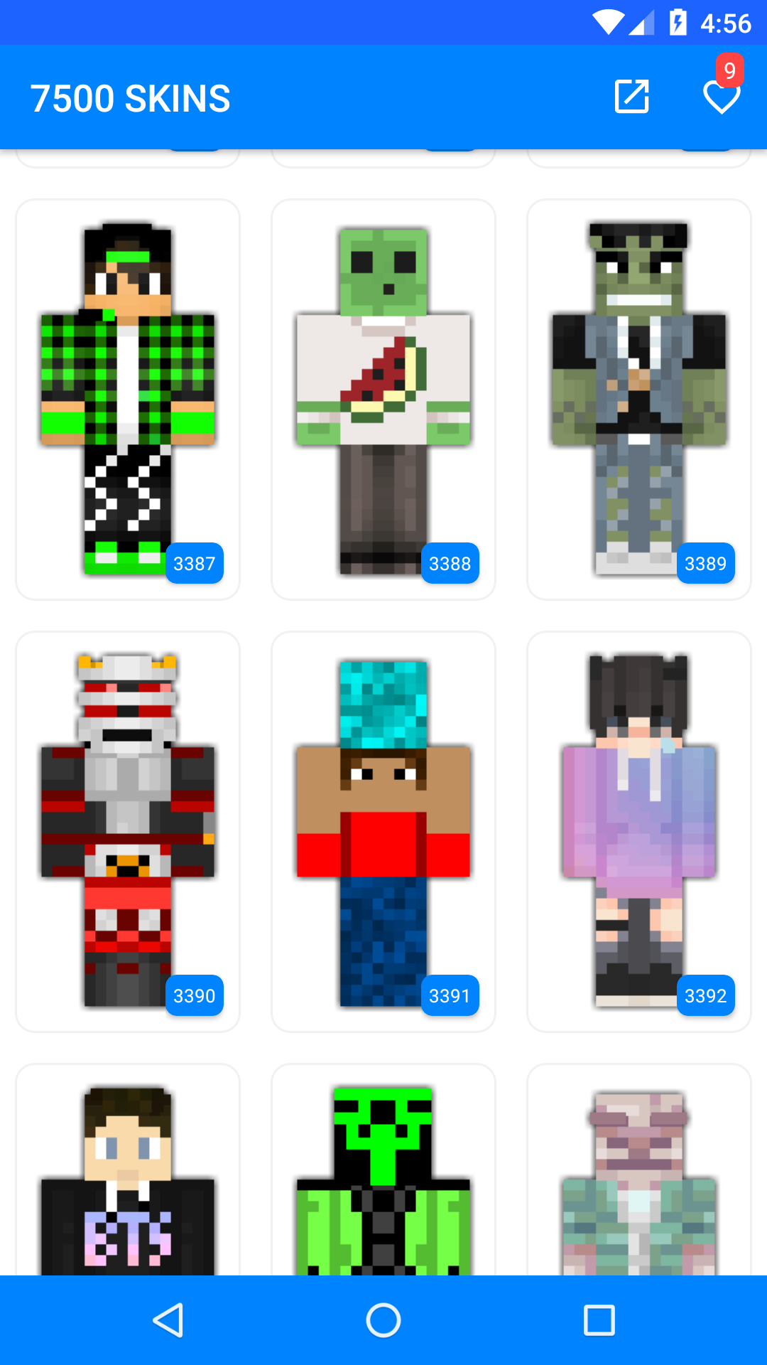 اسکرین شات 7 برنامه Boys Skins for Craftsman, MCPE
