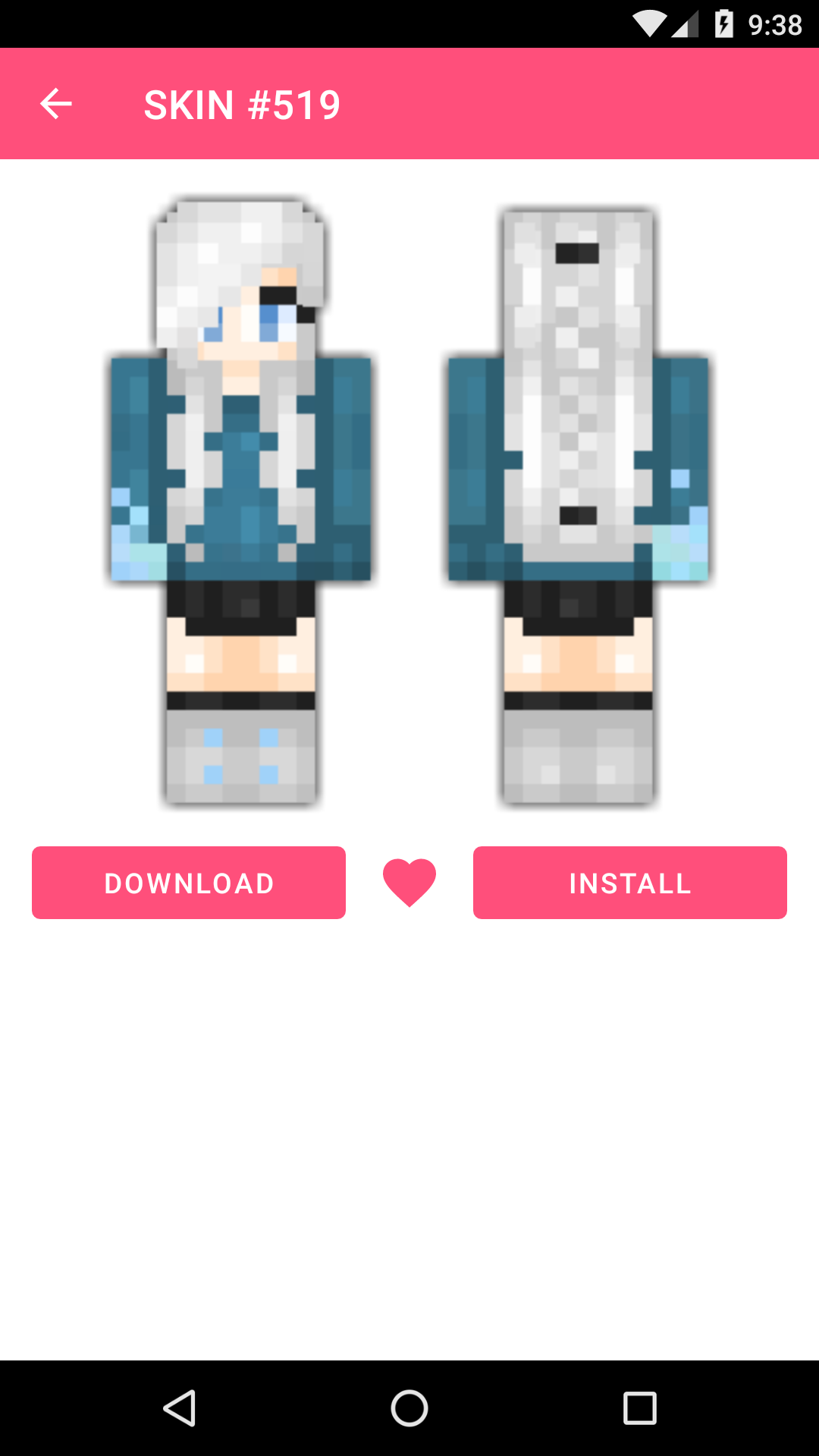 اسکرین شات 3 برنامه Girls Skins for Craftsman