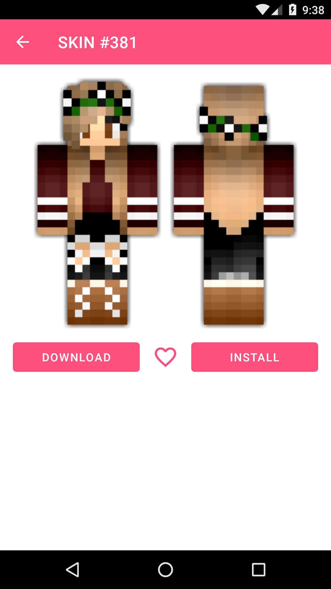 اسکرین شات 5 برنامه Girls Skins for Craftsman