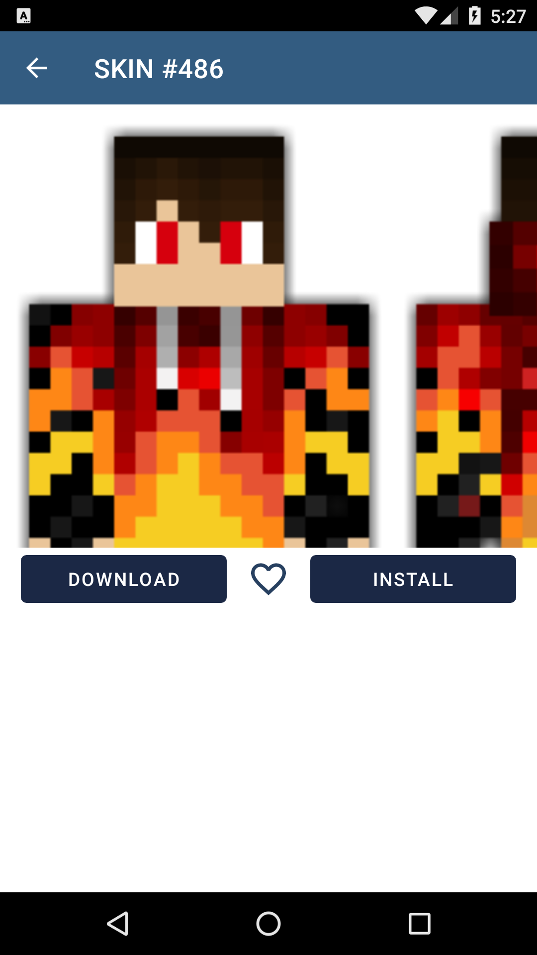 اسکرین شات 4 برنامه Skins for Minecraft