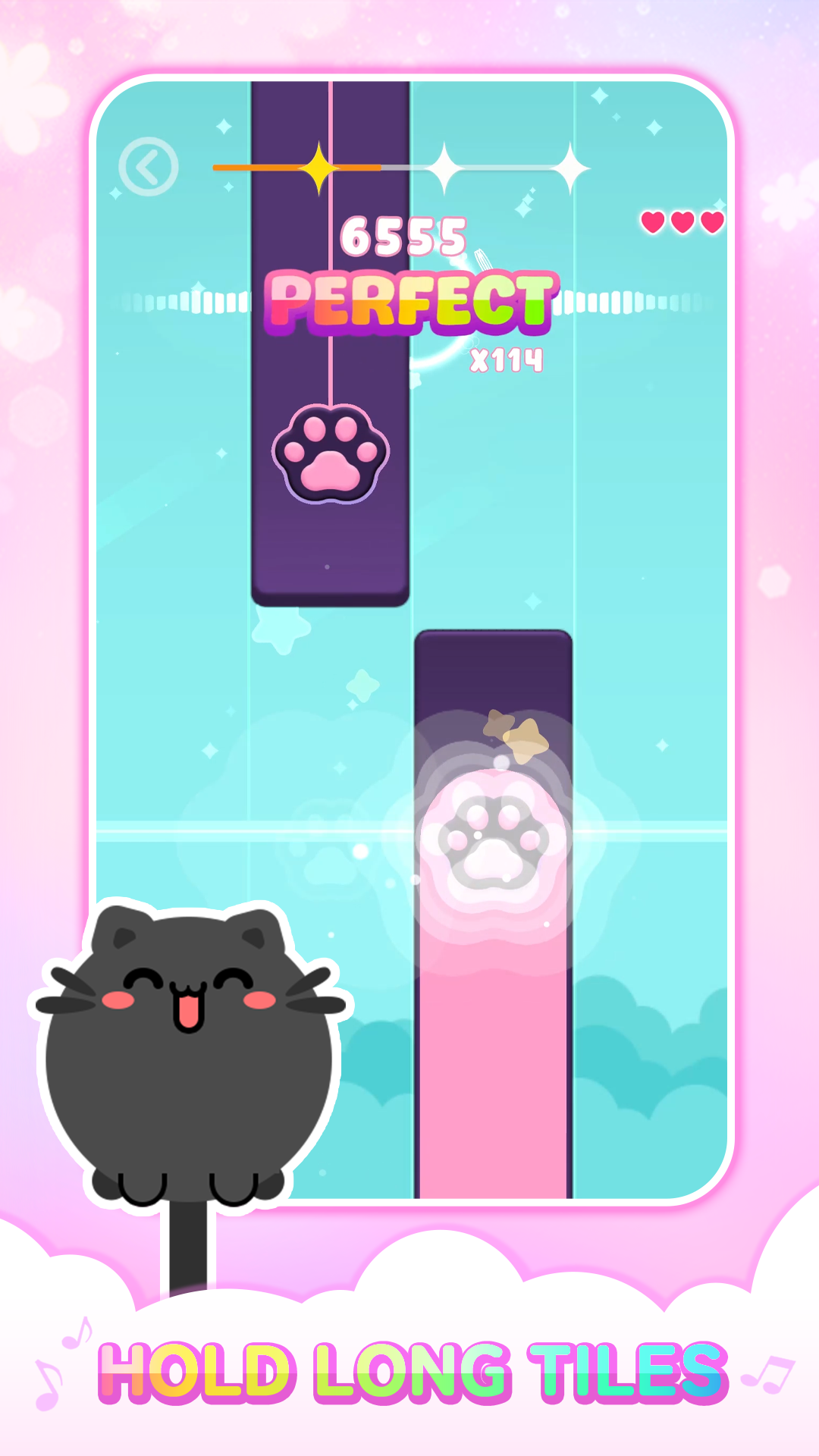 اسکرین شات 4 بازی Cat Cute Tiles: Piano Games