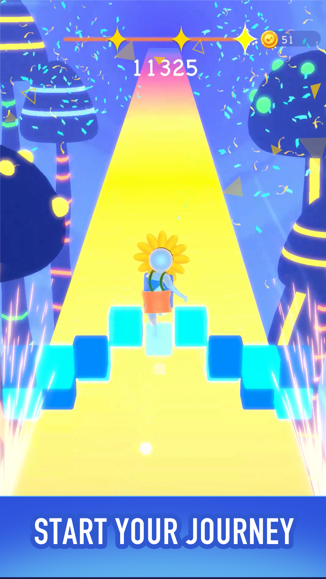 اسکرین شات 6 بازی Music Runner Rush: Piano Tiles