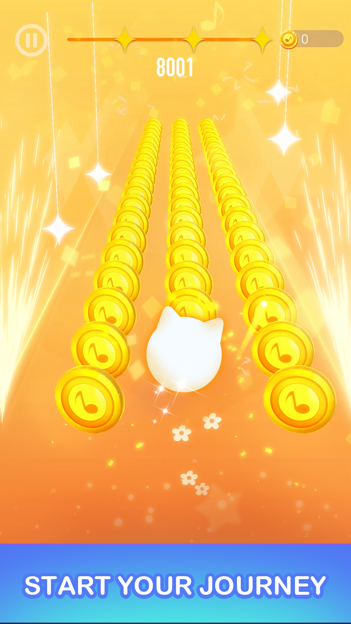 اسکرین شات 5 بازی Dancing Cats - Cute Music Game