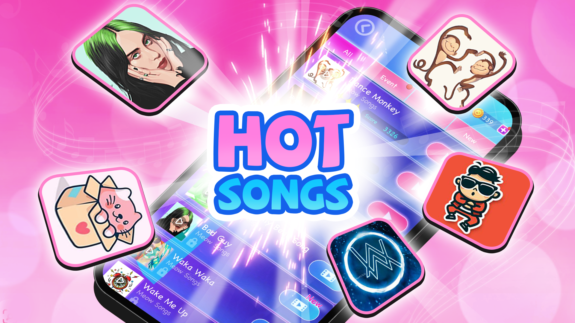 اسکرین شات 8 بازی Magic Cats: Cute Music Games