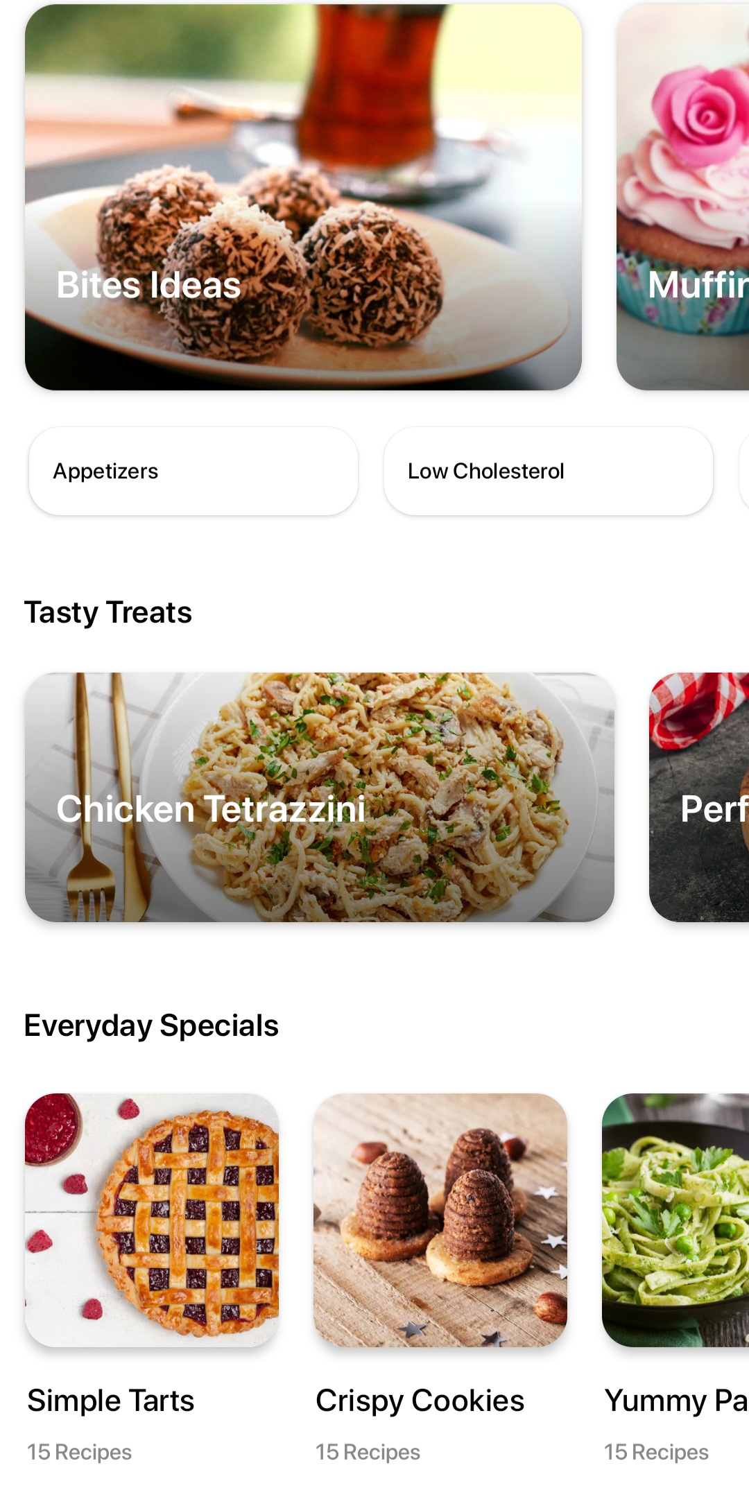 اسکرین شات 3 برنامه Italian recipes app