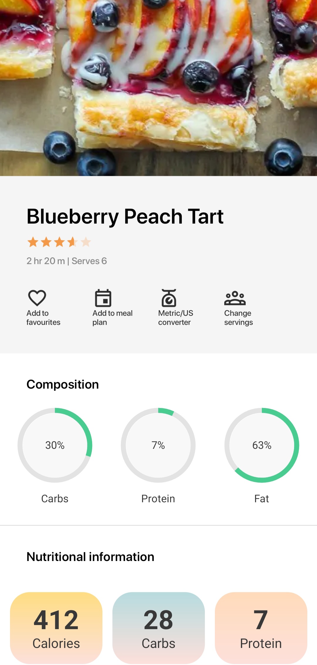 اسکرین شات 6 برنامه Italian recipes app
