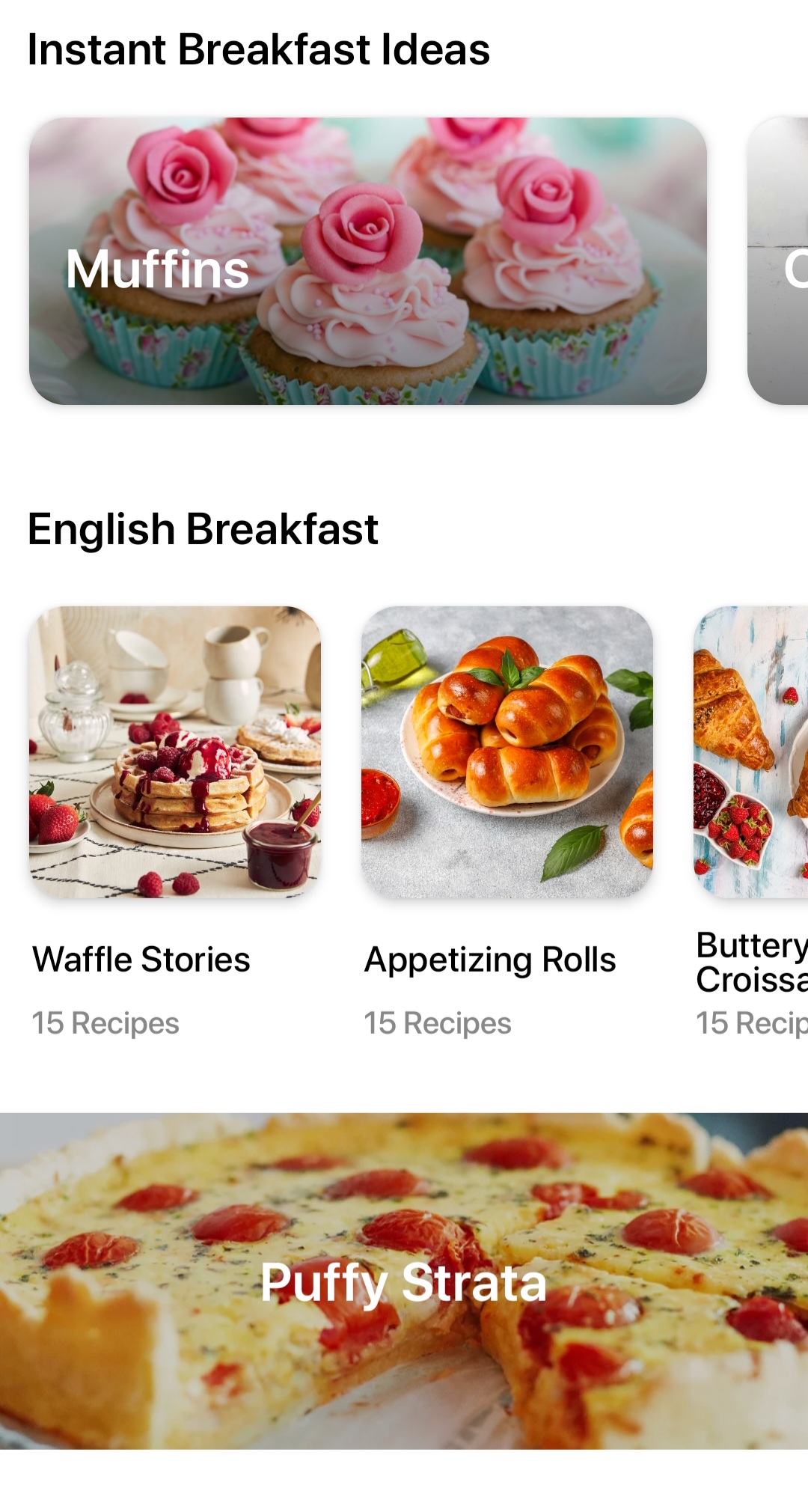 اسکرین شات 6 برنامه Breakfast Recipes App