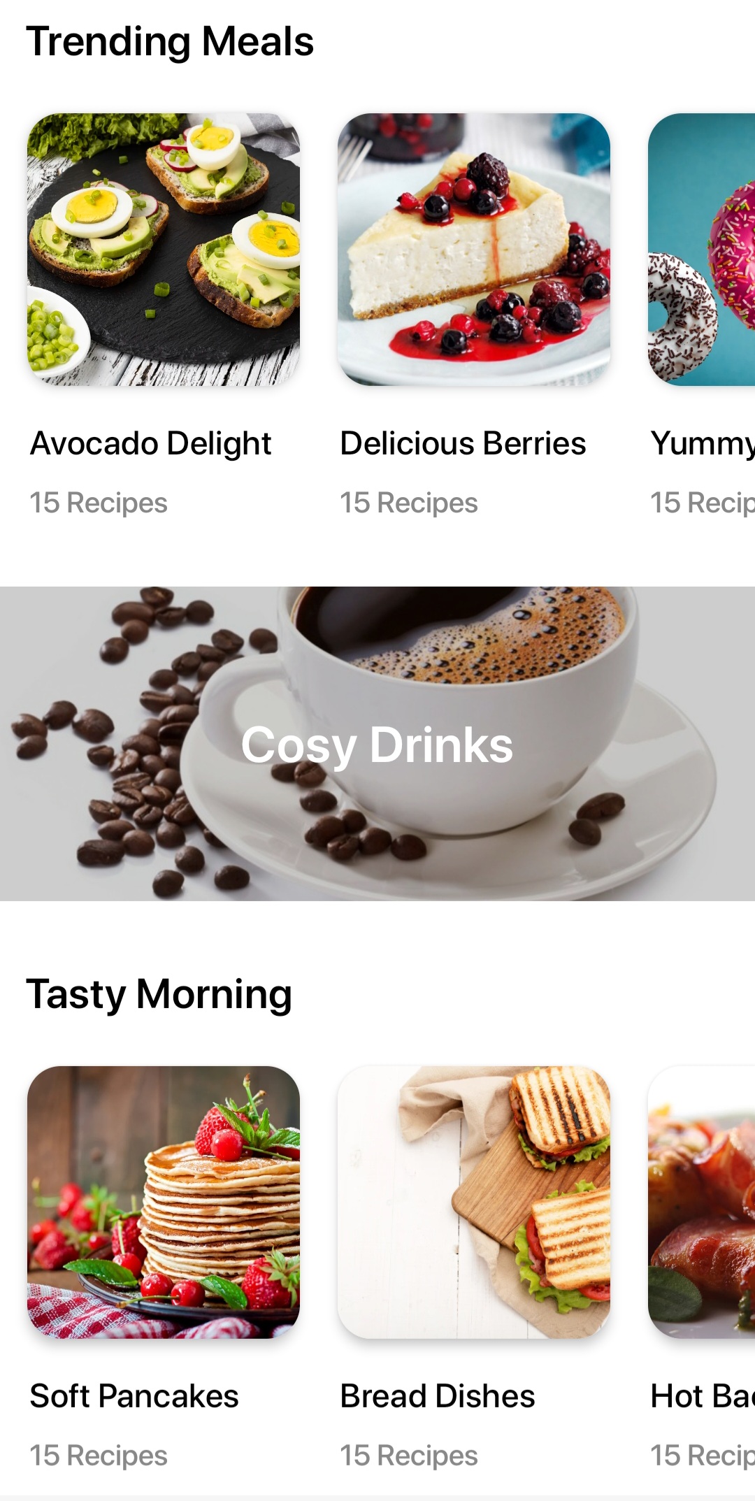 اسکرین شات 8 برنامه Breakfast Recipes App