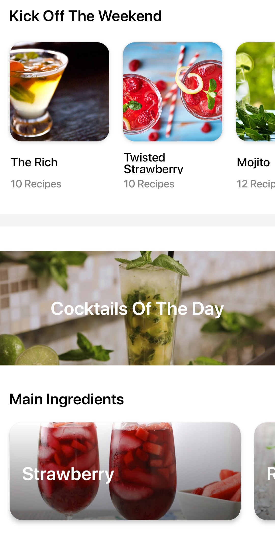 اسکرین شات 4 برنامه Cocktail Recipes & Mixer Guide