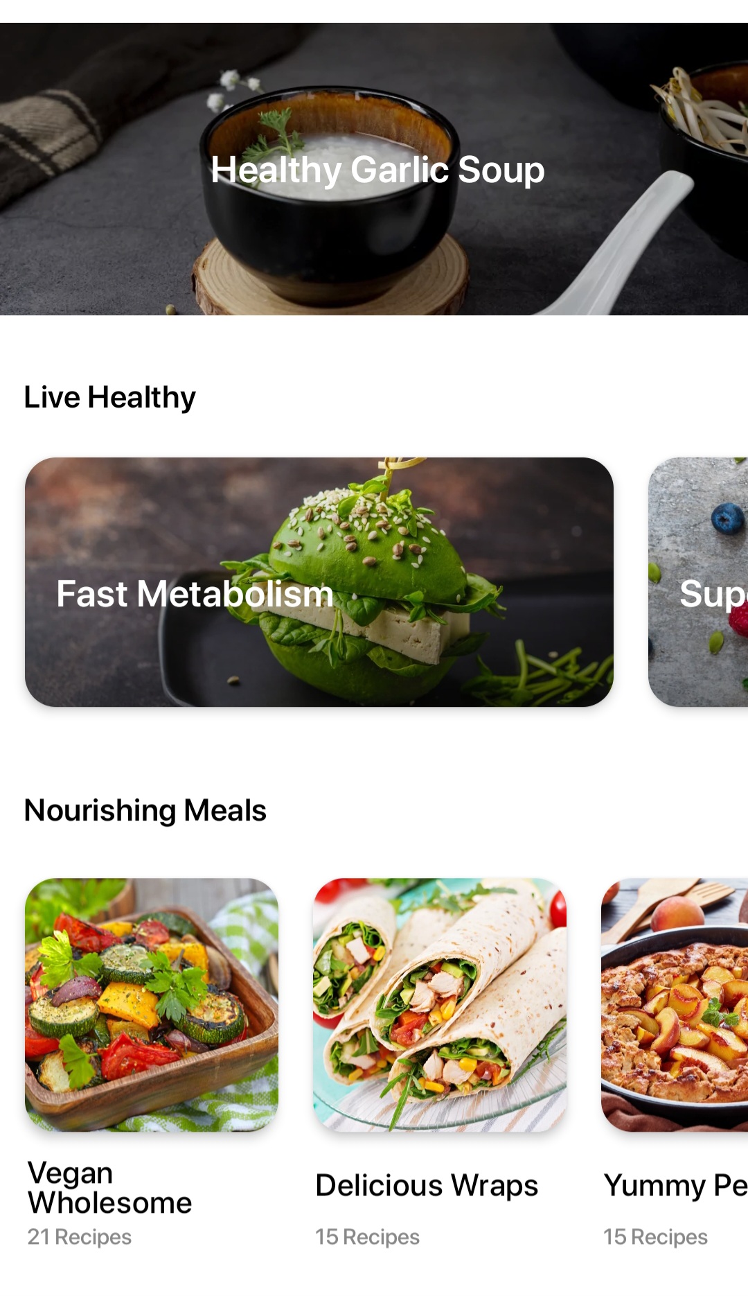 اسکرین شات 5 برنامه Healthy Recipes - Weight Loss
