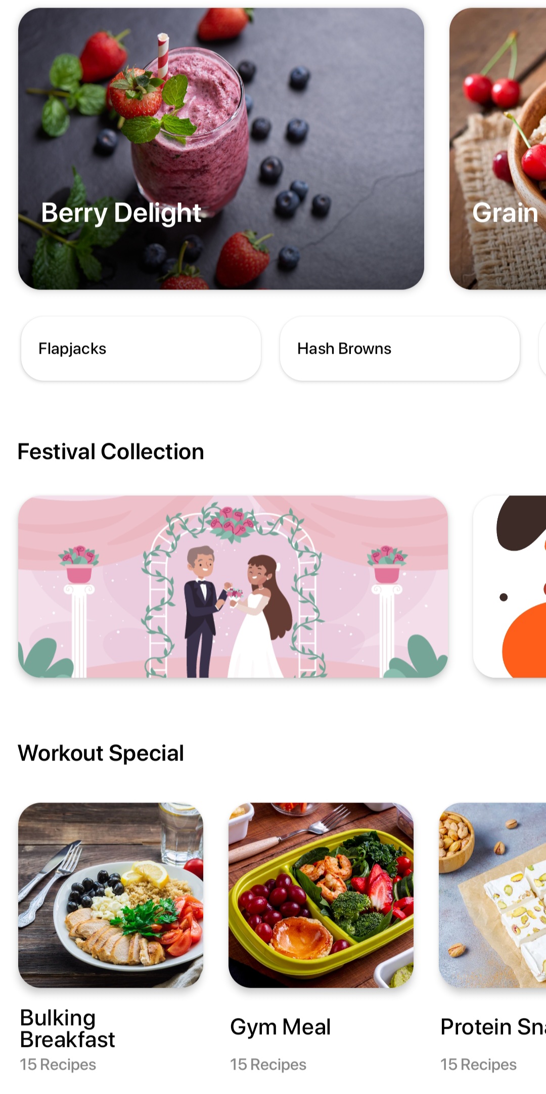 اسکرین شات 4 برنامه Healthy Recipes - Weight Loss