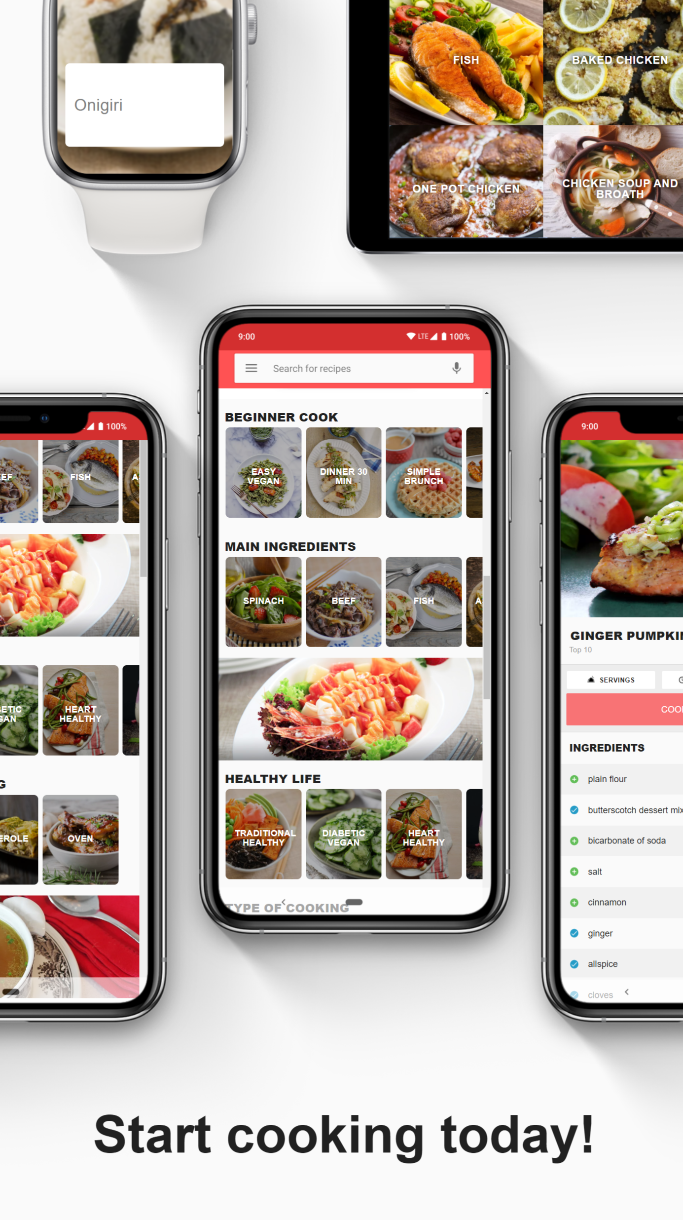 اسکرین شات 5 برنامه Japanese Healthy food recipes