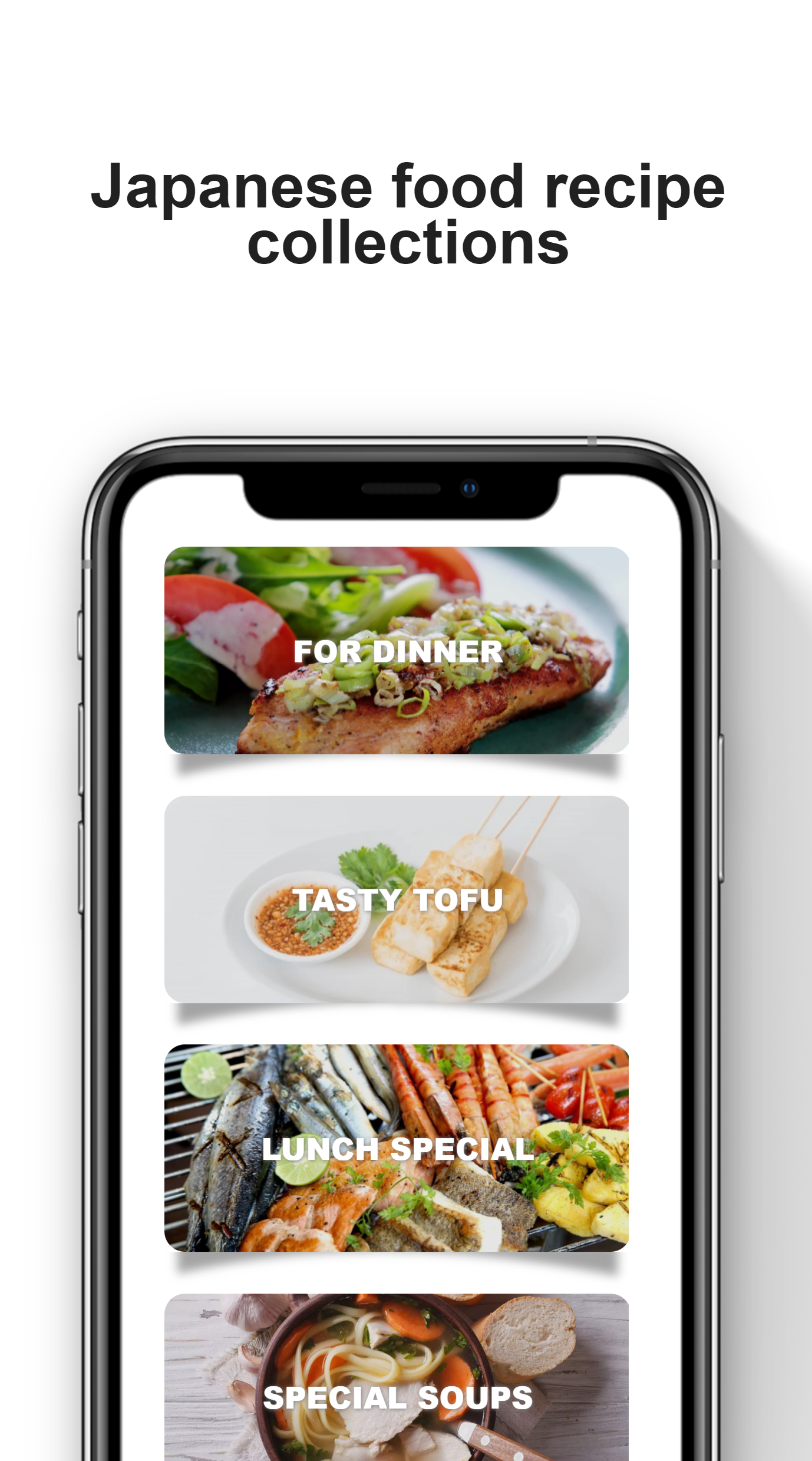 اسکرین شات 3 برنامه Japanese Healthy food recipes