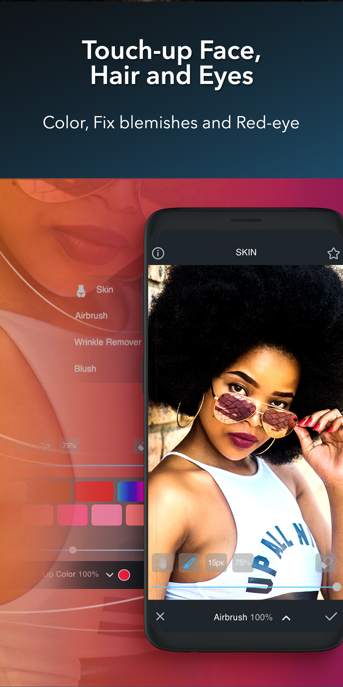 اسکرین شات 2 برنامه Ribbet™ Photo Editing Suite