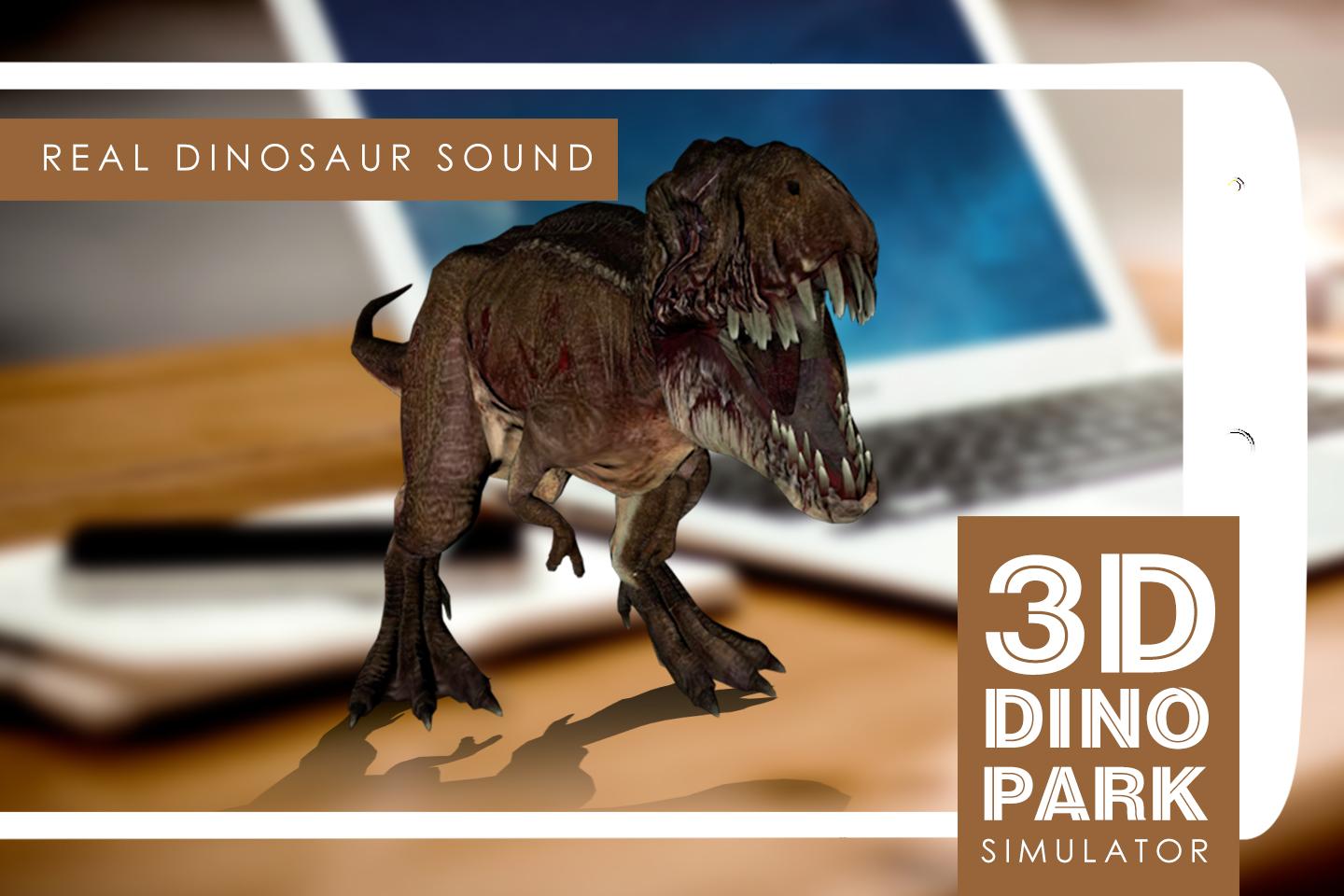 اسکرین شات 2 بازی 3D Dinosaur park simulator