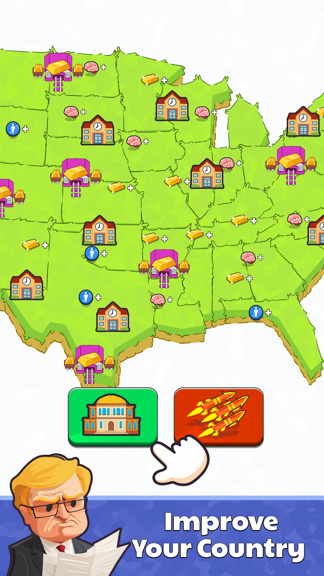 اسکرین شات 5 بازی Conquer Countries